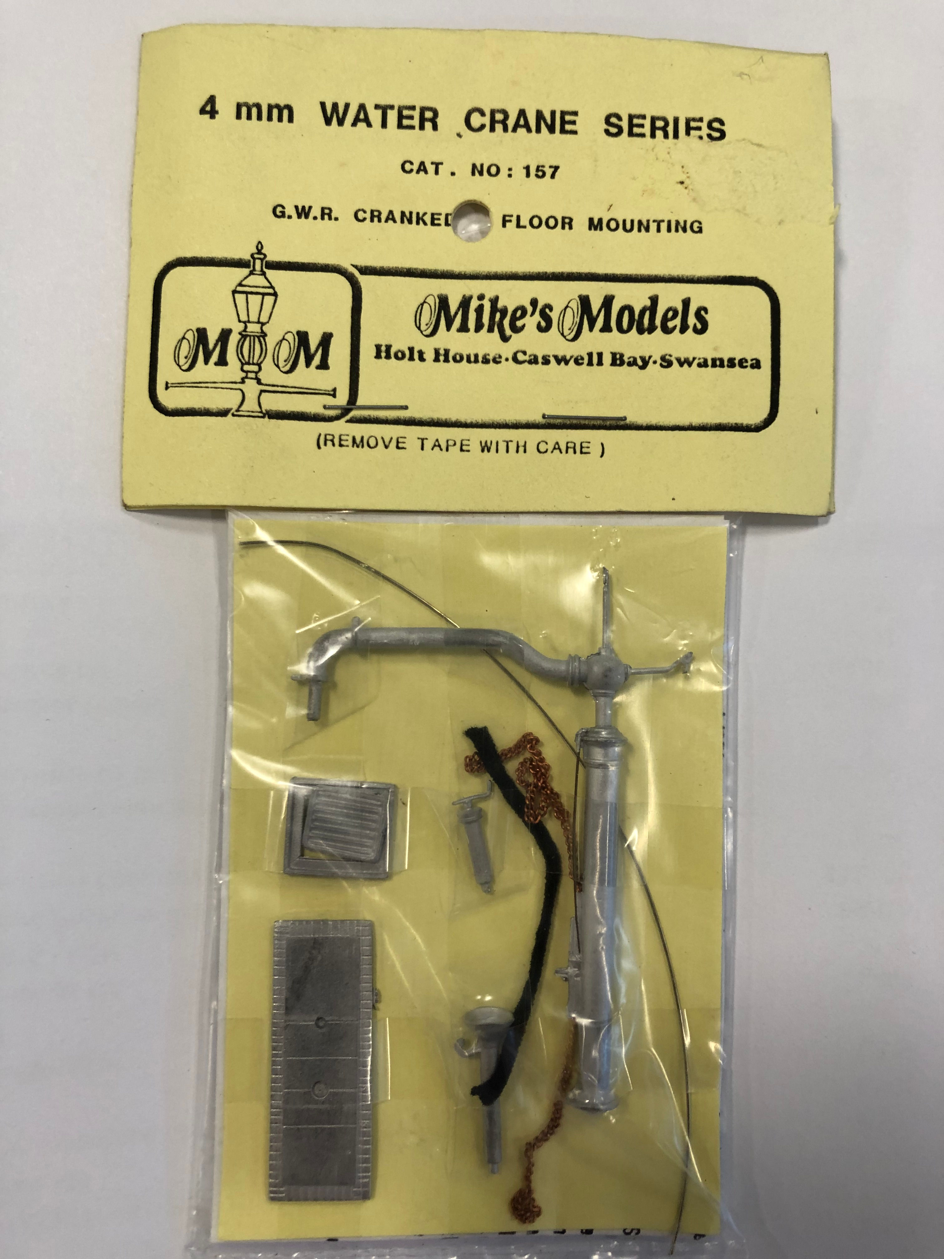 MIKE'S MODELS - 157 G.W.R. WATER CRANE CRANKED FLOOR MOUNTING