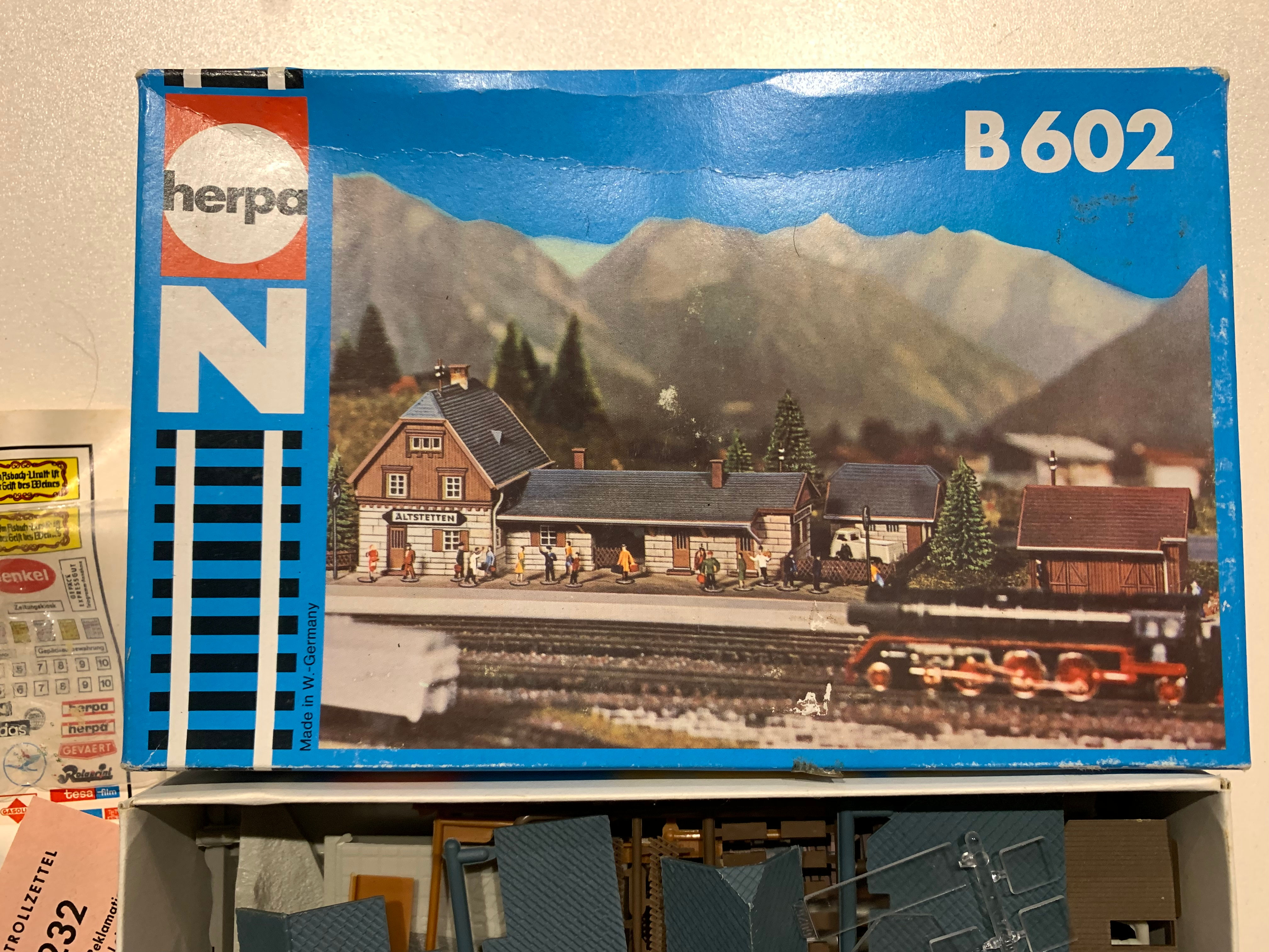 HERPA N GAUGE - B602 STATION