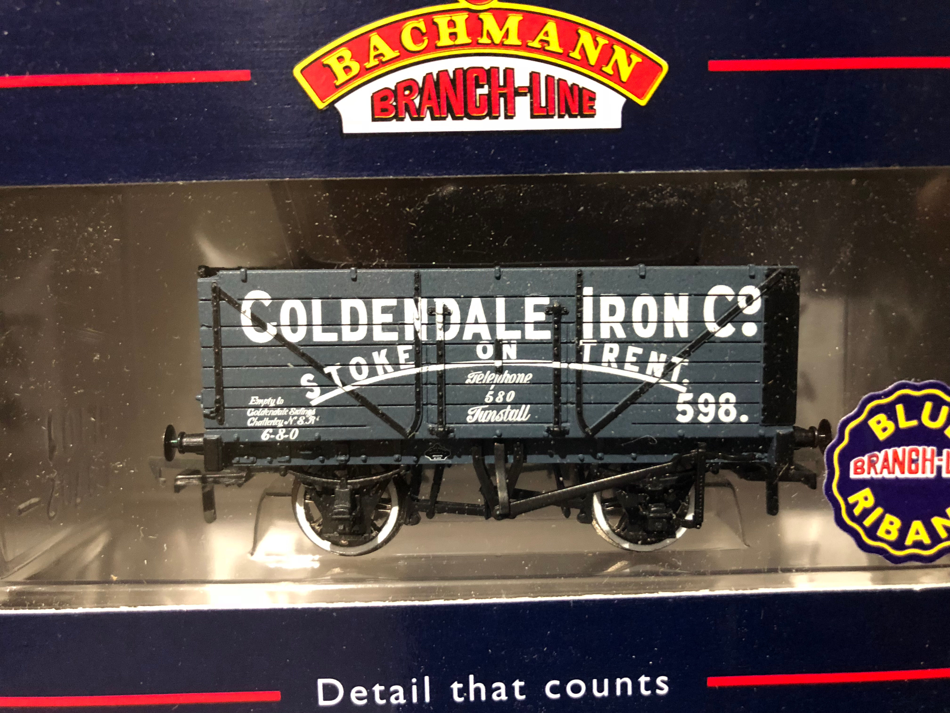 37-075A 7 PLANK END DOOR WAGON GOLDENDALE IRON STOKE ON TRENT