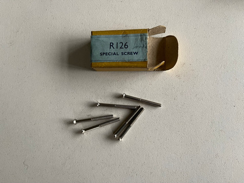 Wire R126 R126 1182 SPECIAL SCREW (6) | jwmodelrailways