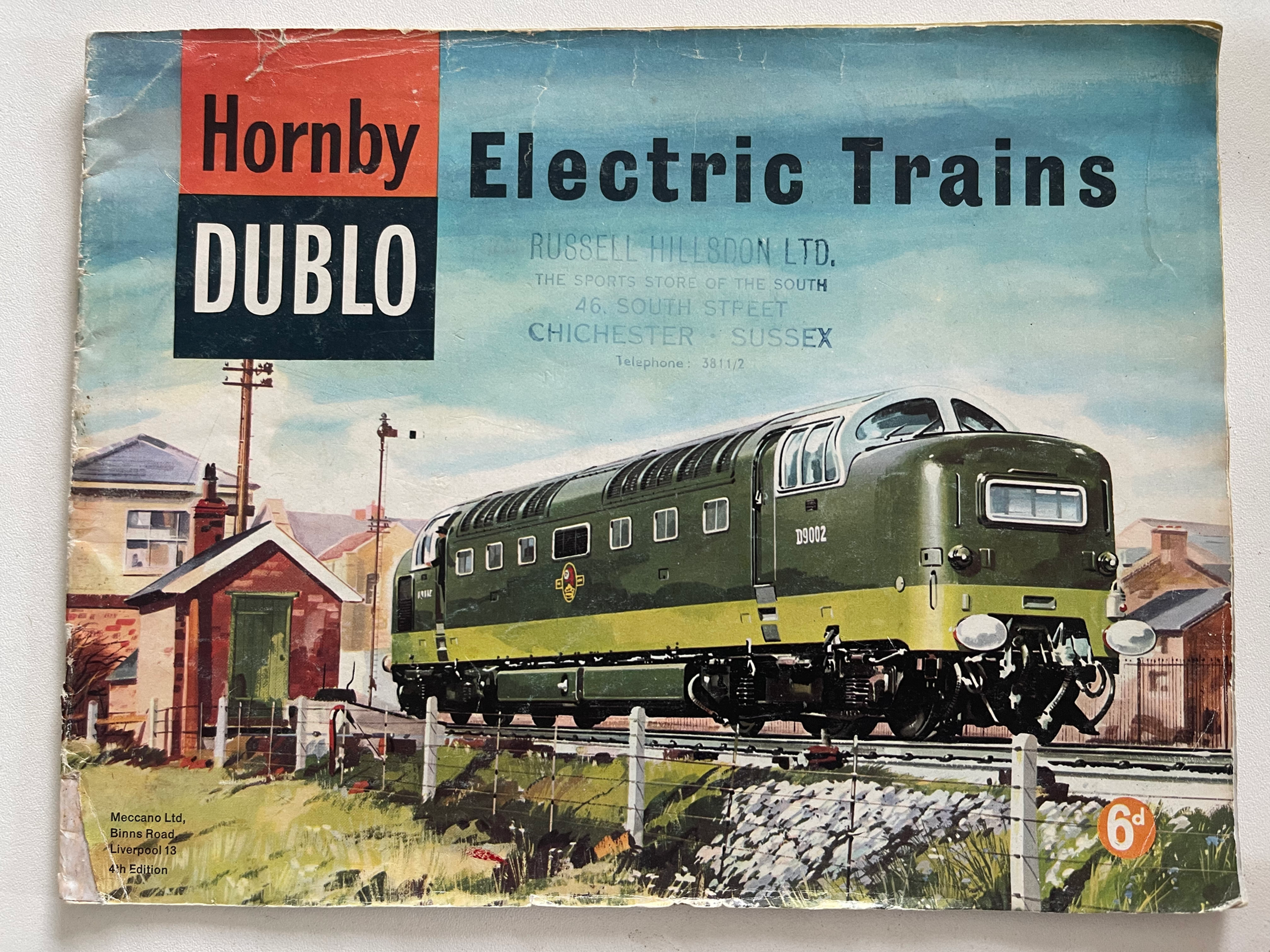 HORNBY DUBLO - ELECTRIC TRAINS - CATALOGUE 4TH EDITION WITH PRICE LIST19