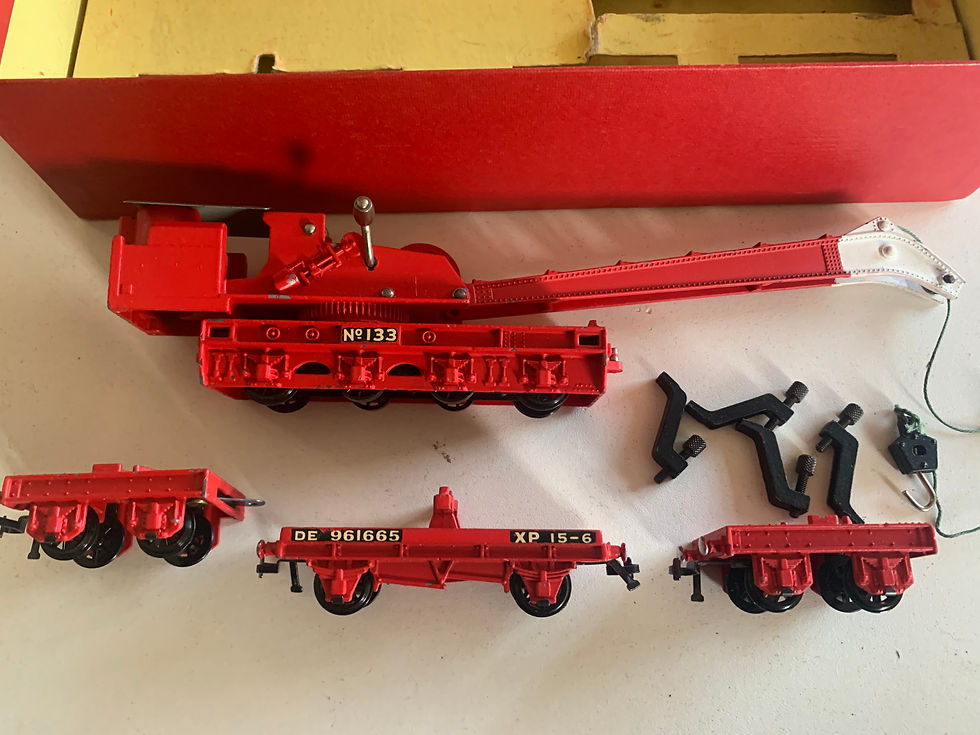 Thumbnail: 4620 BREAKDOWN CRANE SET - INCLUDES JACKS - BOXED