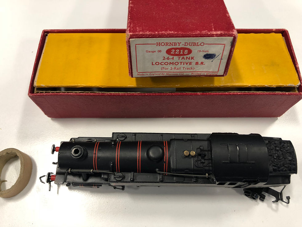 Thumbnail: 2218 2-6-4 BR BLACK TANK LOCOMOTIVE 80033 - BOXED