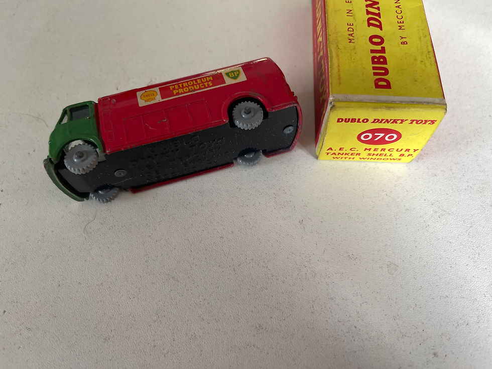 Thumbnail: DINKY DUBLO 070 A.E.C. MERCURY TANKER SHELL BP