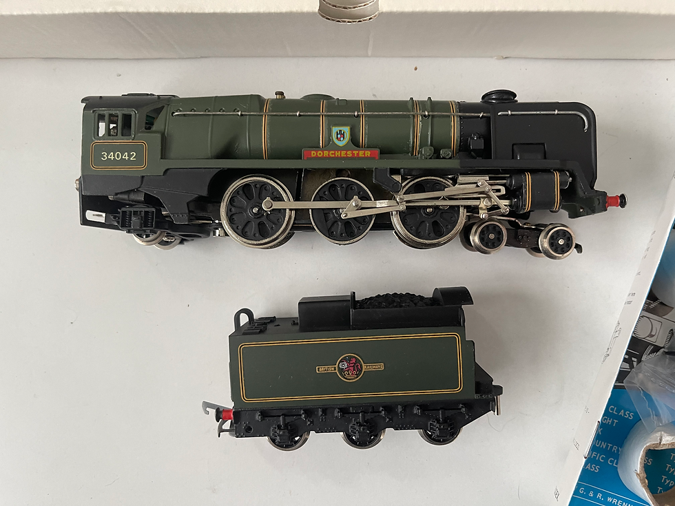 Thumbnail: W2236 DORCHESTER LOCOMOTIVE & TENDER 34042 - BOXED