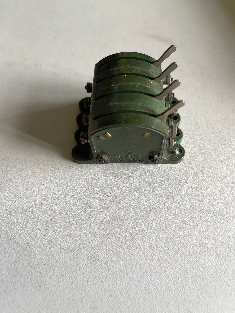 Thumbnail: 39620 G3 BLOCK OF 4 LEVER SWITCHES FOR COLOUR LIGHT SIGNALS
