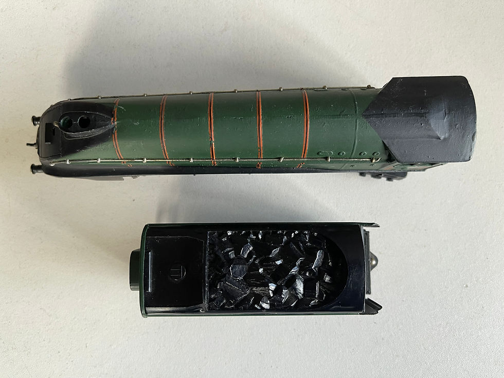 Thumbnail: 2-RAIL L11 MALLARD B.R. LOCOMOTIVE & TENDER UNBOXED