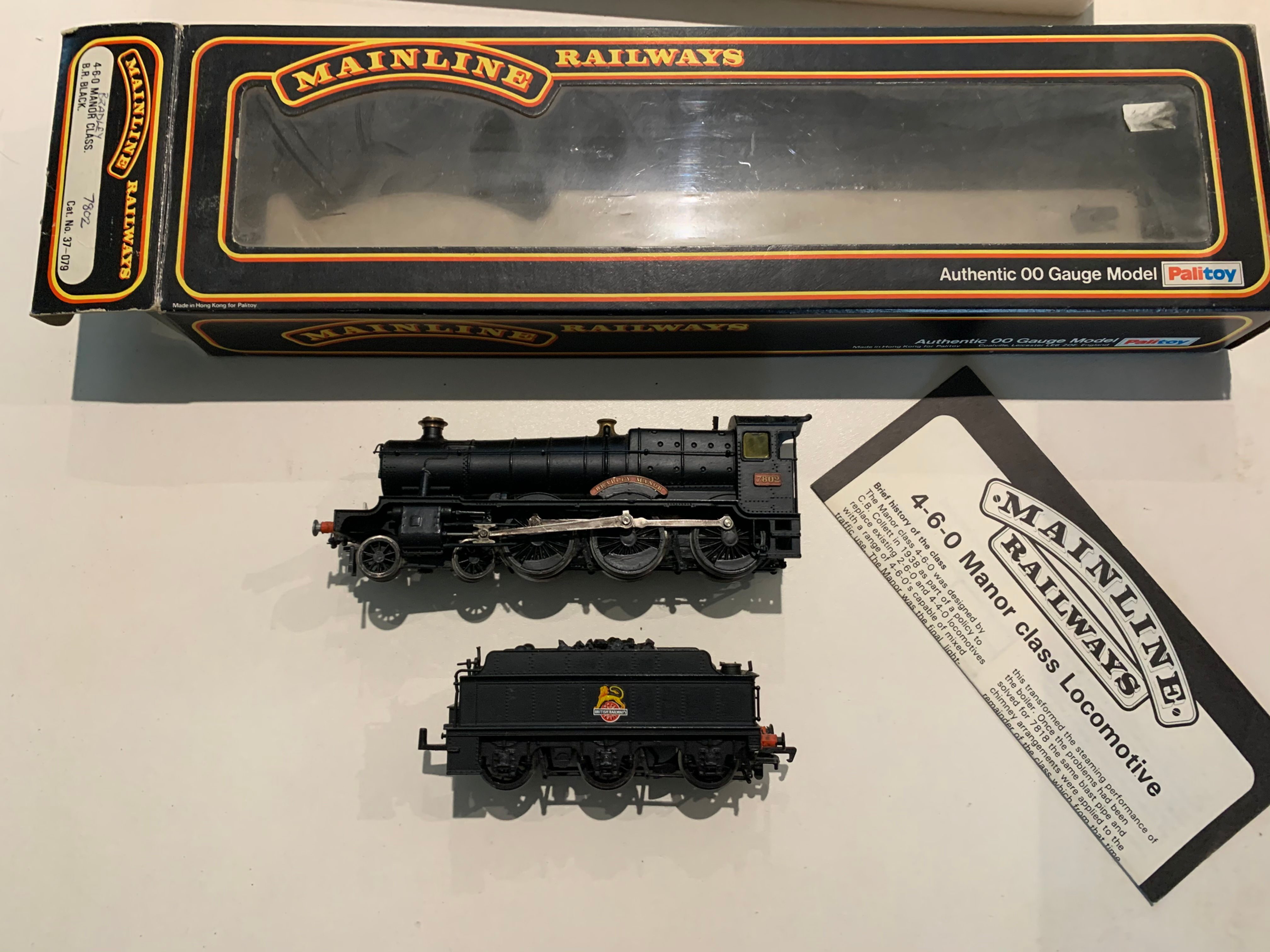 37-079 4-6-0 MANOR CLASS BRADLEY MANOR BR BLACK