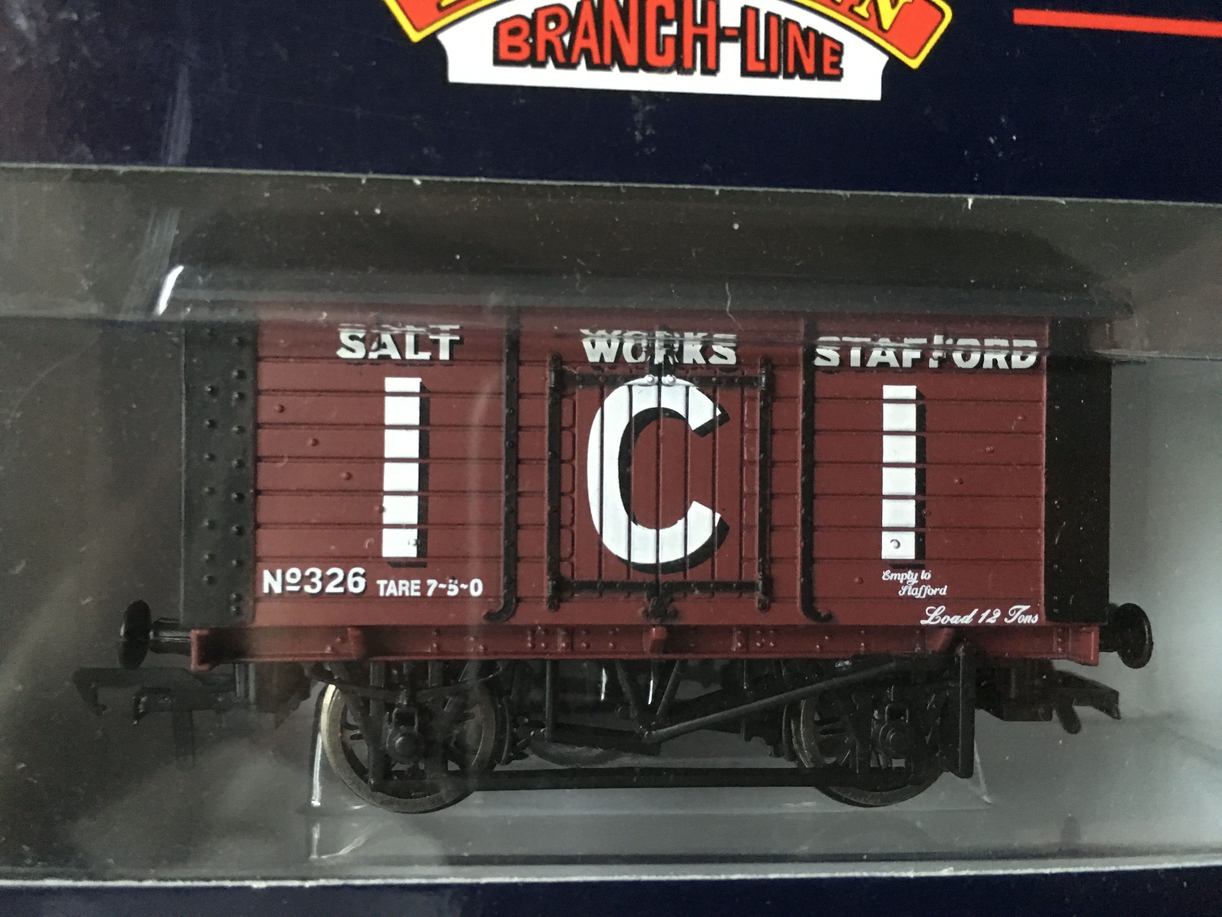 33-179 10 TON SALT WAGON ICI MAROON
