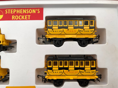 STEPHENSON'S ROCKET TRAIN jwmodelrailways