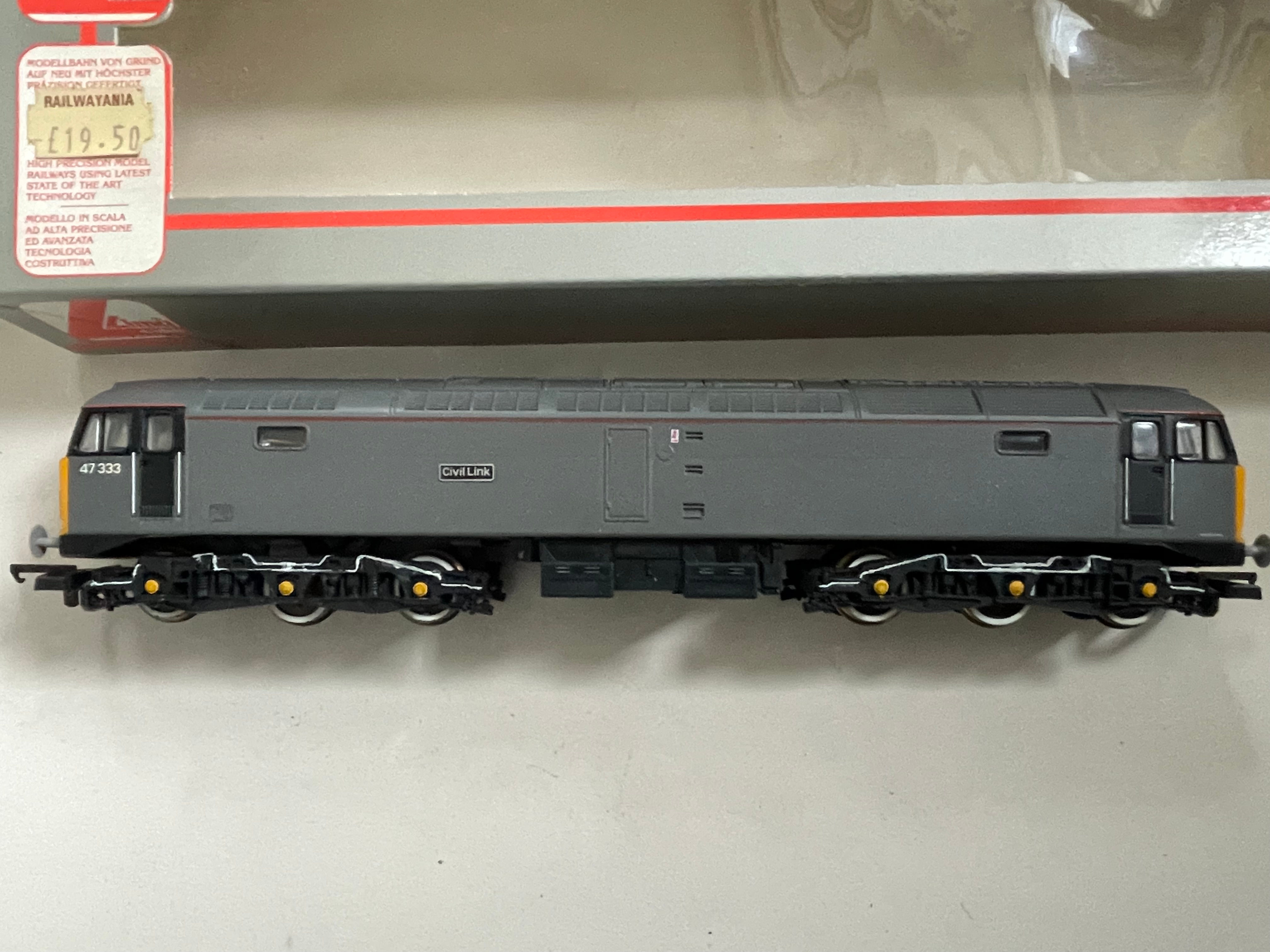 205268 CLASS 47 333 BR DIESEL LOCO CIVIL LINK - DCC FITTED