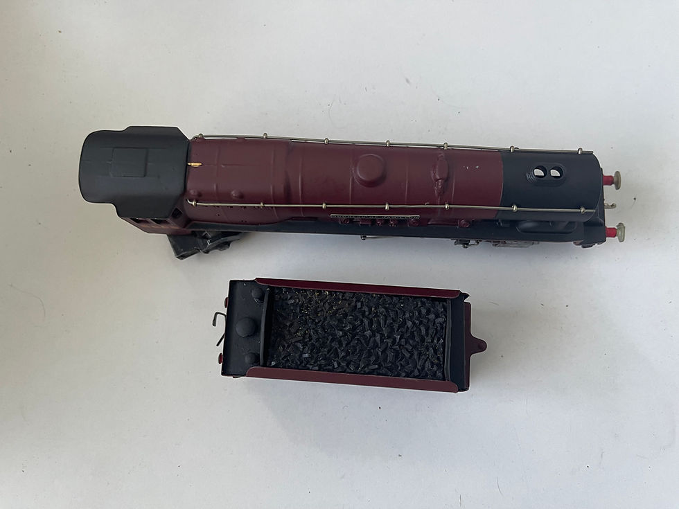 Thumbnail: 3-RAIL LMS DUCHESS OF HAMILTON 6229 LOCOMOTIVE & TENDER