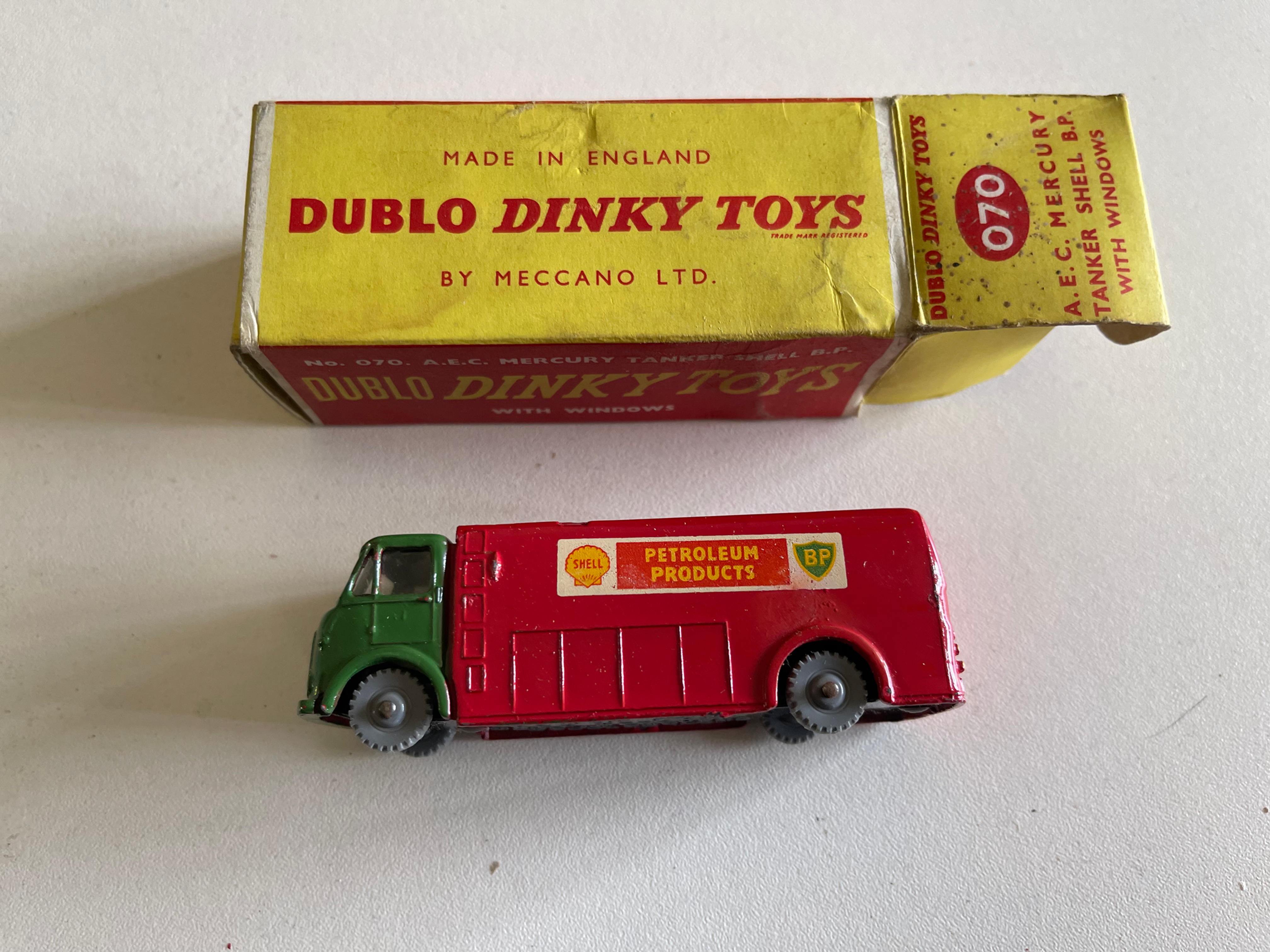DINKY DUBLO 070 A.E.C. MERCURY TANKER SHELL BP