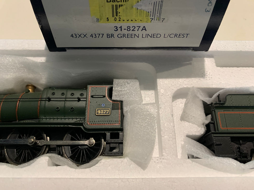 Thumbnail: 31-827A 43XX 4377 BR GREEN LINED LATE CREST