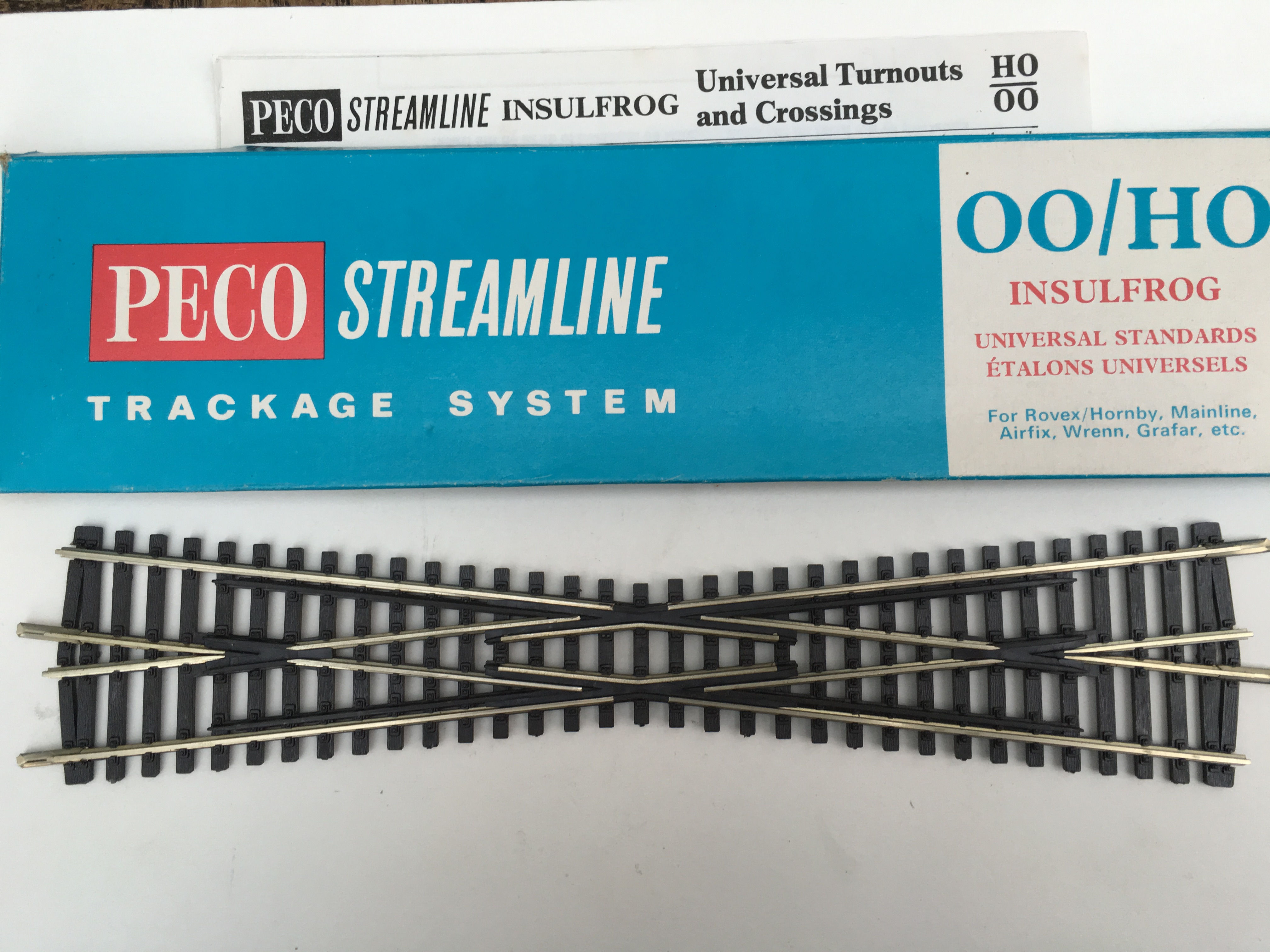 SL-94 NICKEL SILVER INSULFROG LONG CROSSING