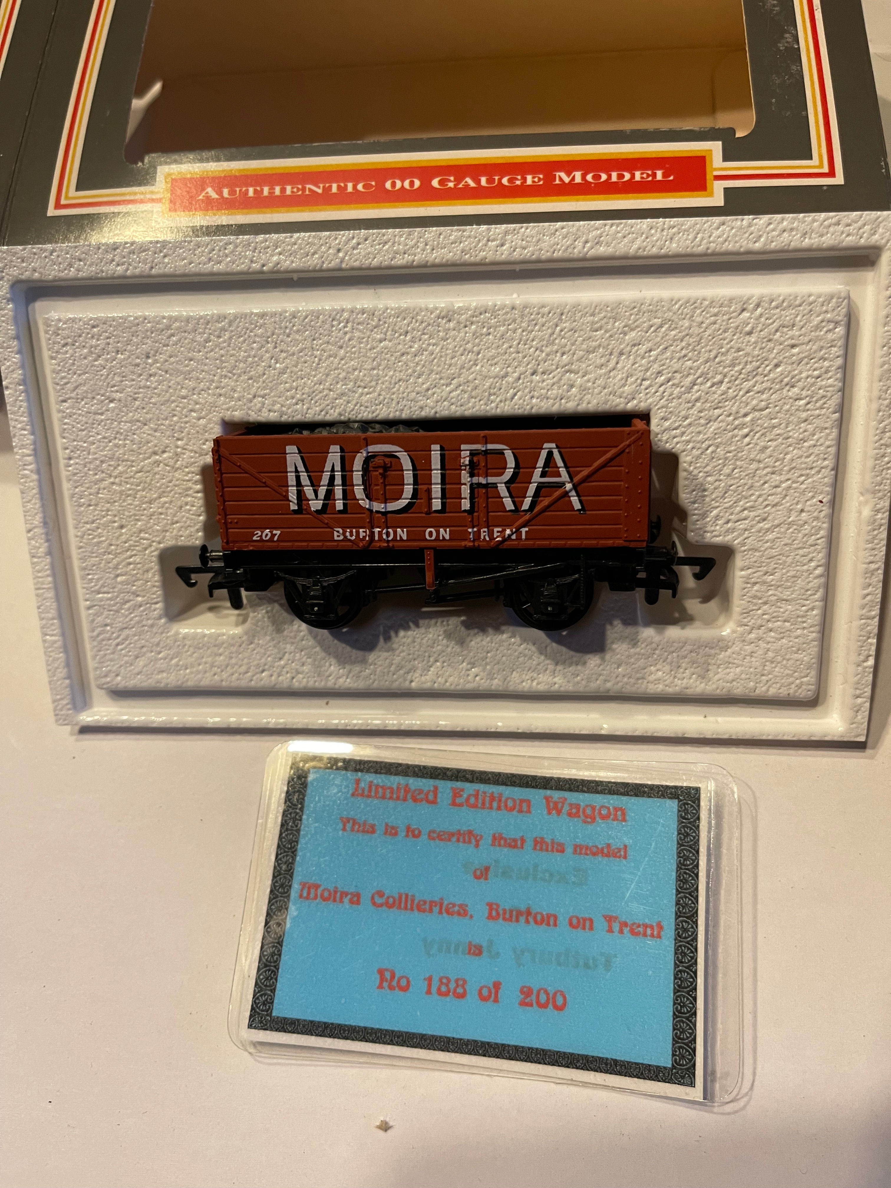 5 PLANK WAGON MOIRA 267 - BURTON ON TRENT