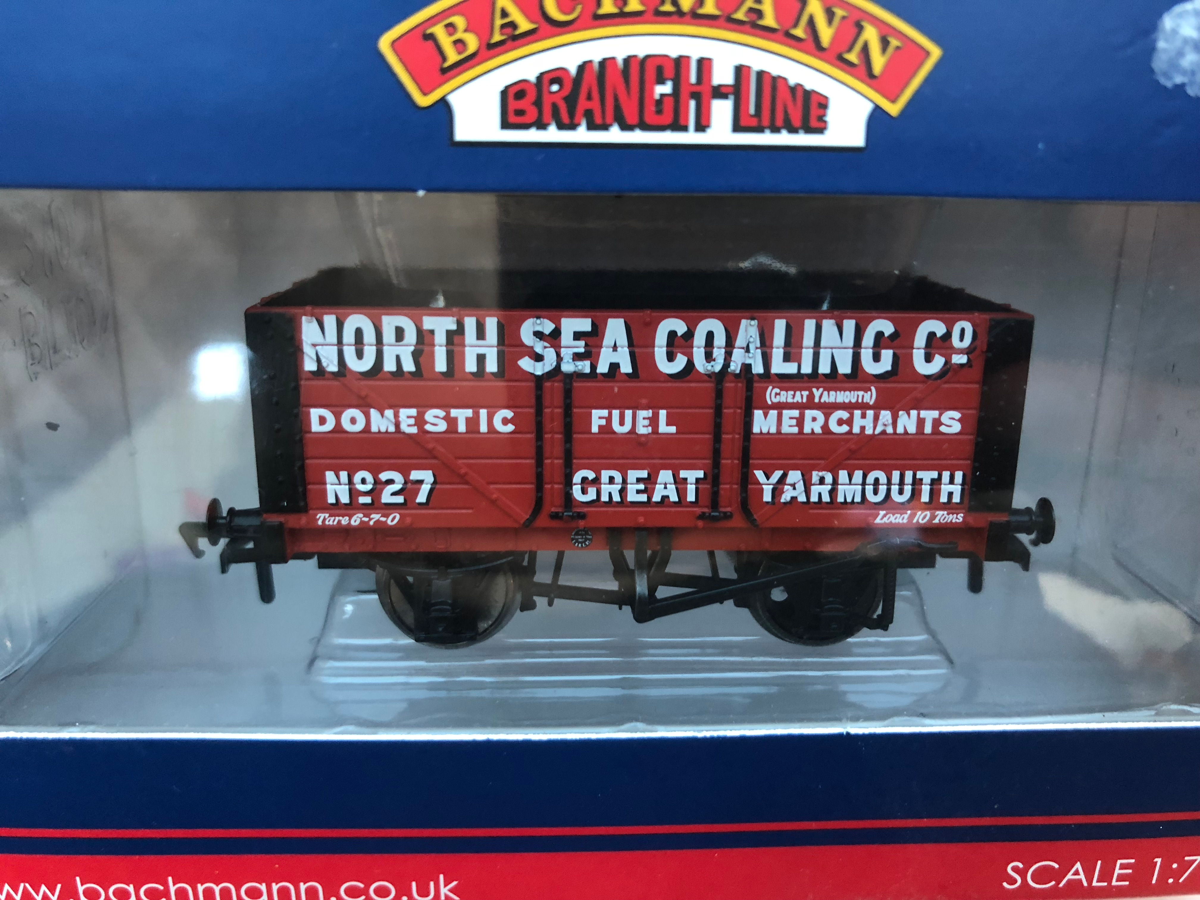 37-112 7 PLANK WAGON NORTH SEA COALING CO - GREAT YARMOUTH