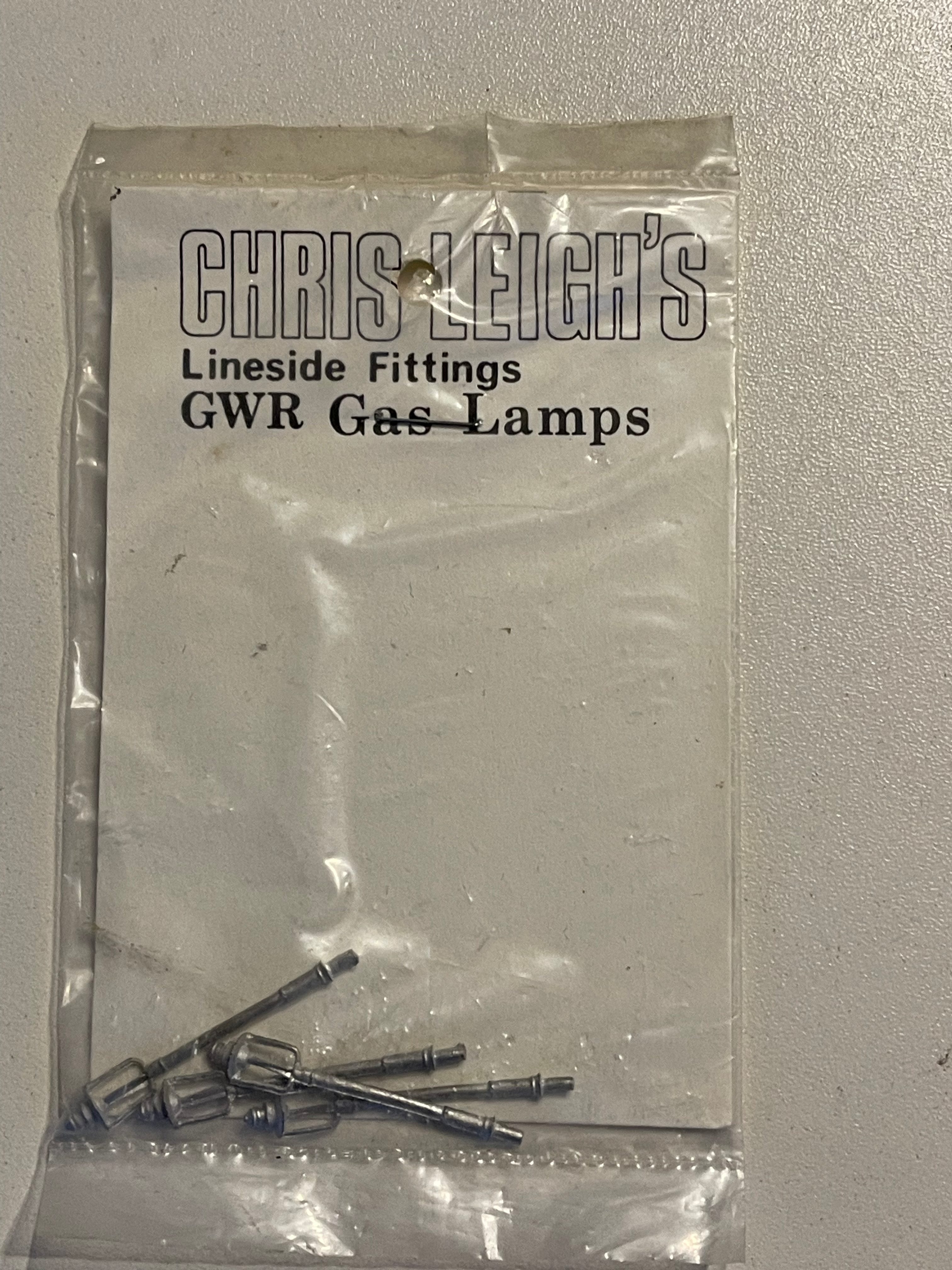 CHRIS LEIGH GWR GAS LAMPS