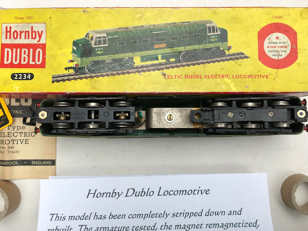 Thumbnail: 2234 CREPELLO DELTIC DIESEL ELECTRIC LOCOMOTIVE D9012