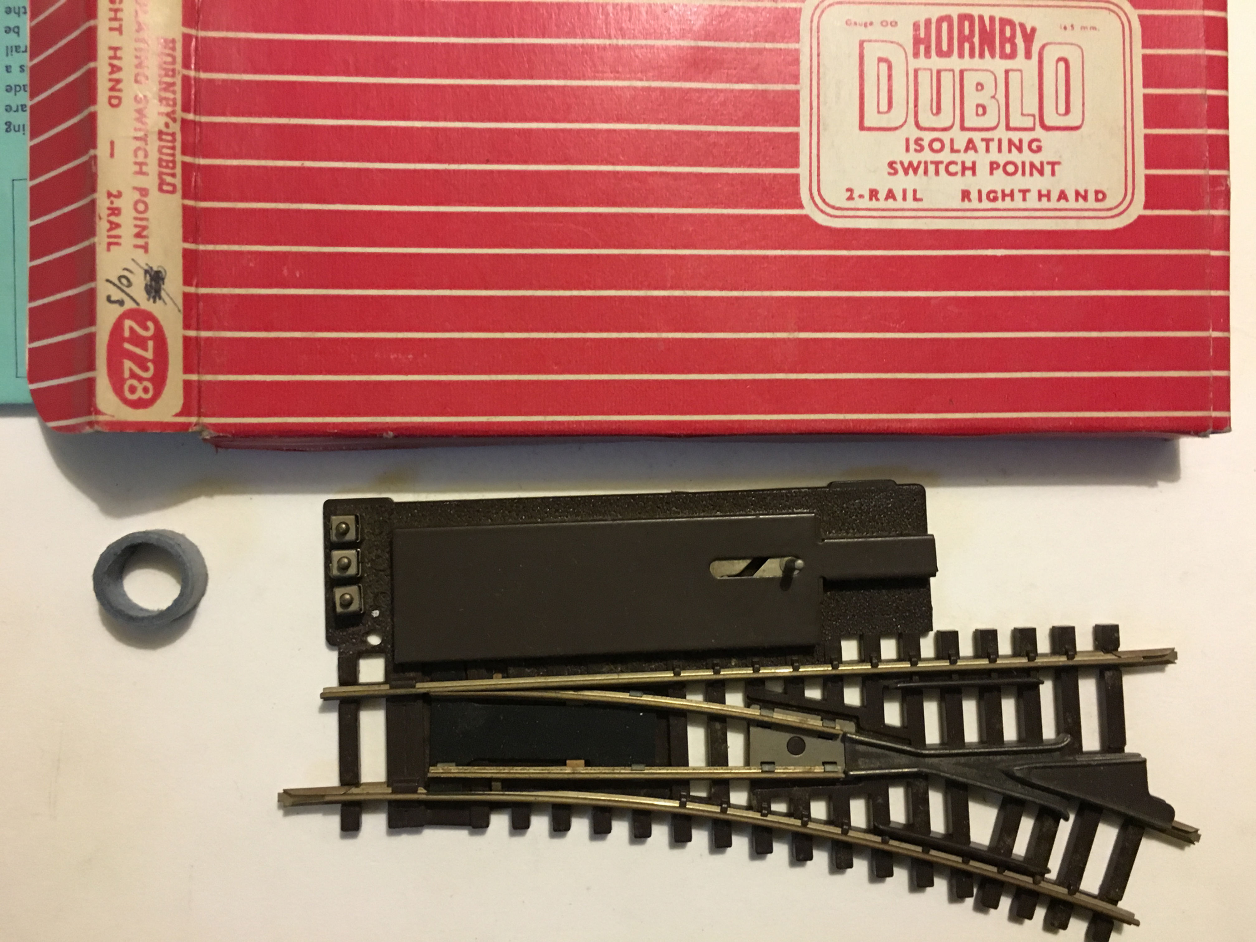 2728 RIGHT HAND ISOLATING SWITCH POINT BOXED