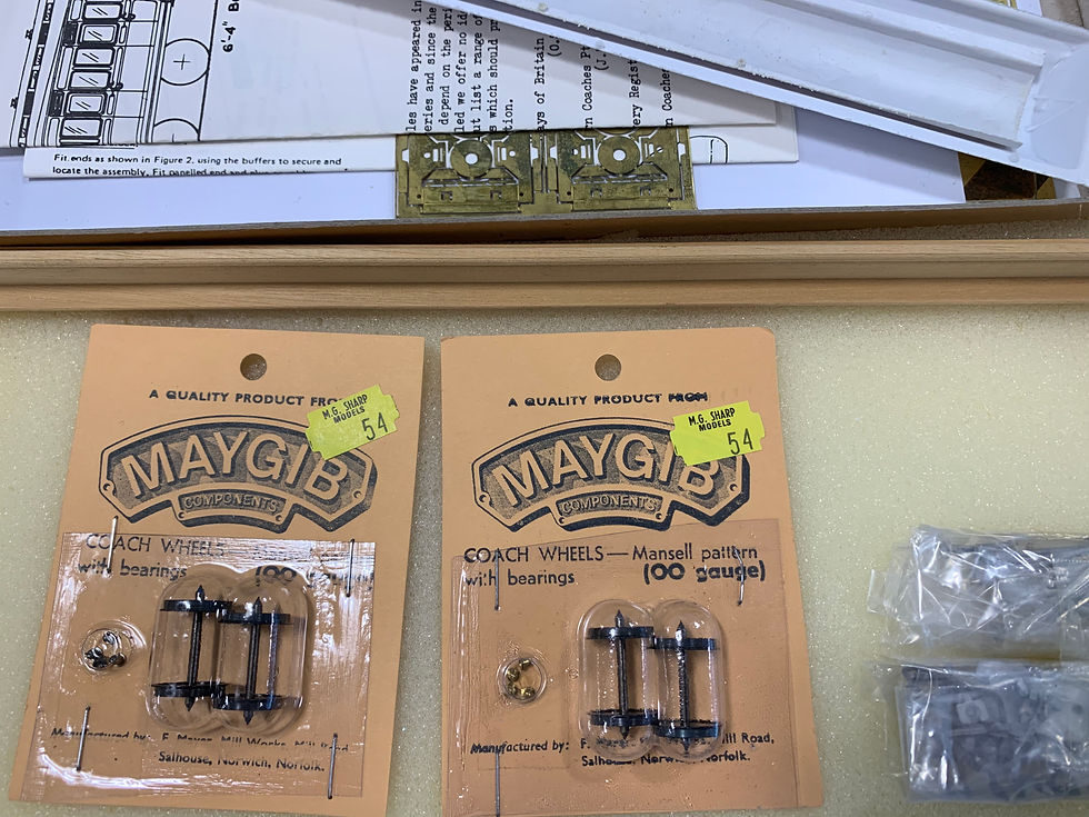 Thumbnail: MALLARD MODELS - GWR 40FT FULL 3RD CLERESTORY COACH