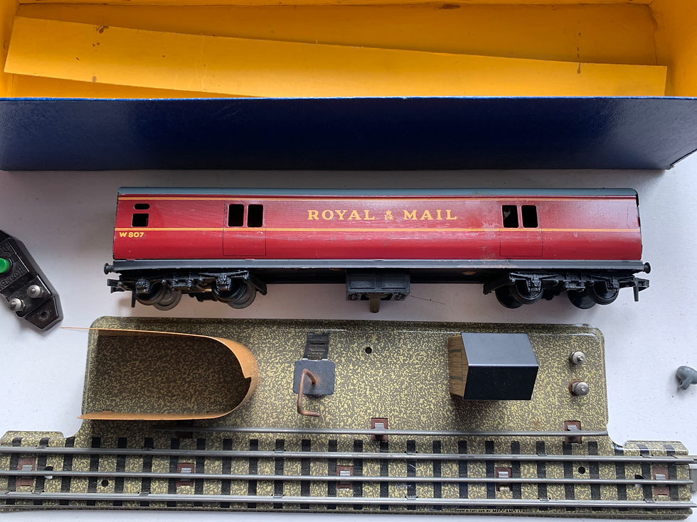 Thumbnail: T.P.O. MAIL VAN SET 3-RAIL