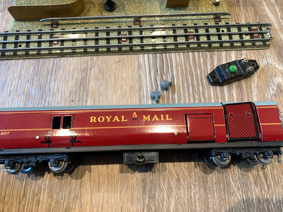 Thumbnail: T.P.O. MAIL VAN SET 3-RAIL