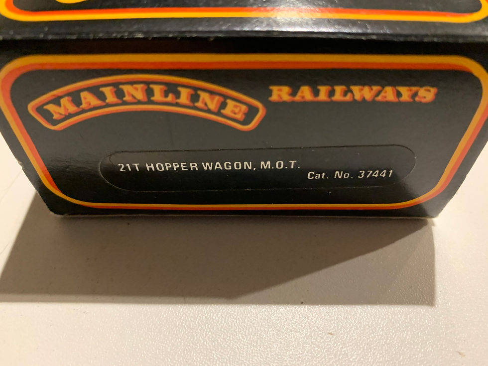 Thumbnail: 37441 21T HOPPER WAGON - M.O.T. IRON ORE