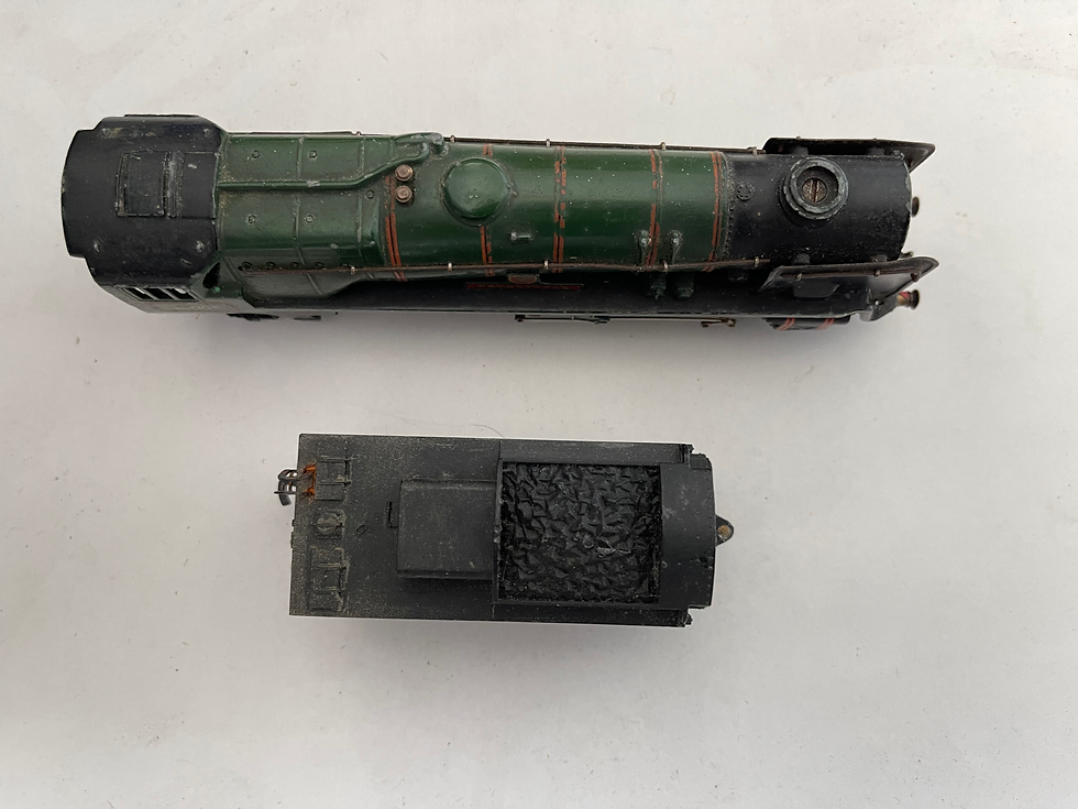 Thumbnail: 3 RAIL - 2235 4-6-2 WEST COUNTRY LOCO BARNSTAPLE & TENDER
