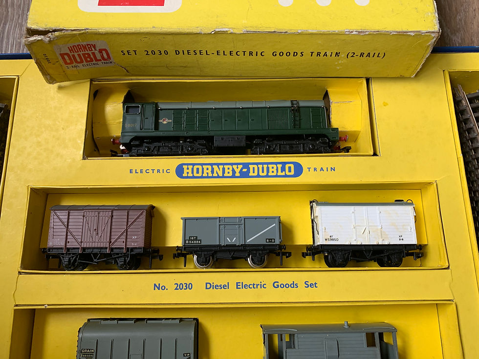 Thumbnail: 2030 THE DIESEL ELECTRIC GOODS TRAIN SET