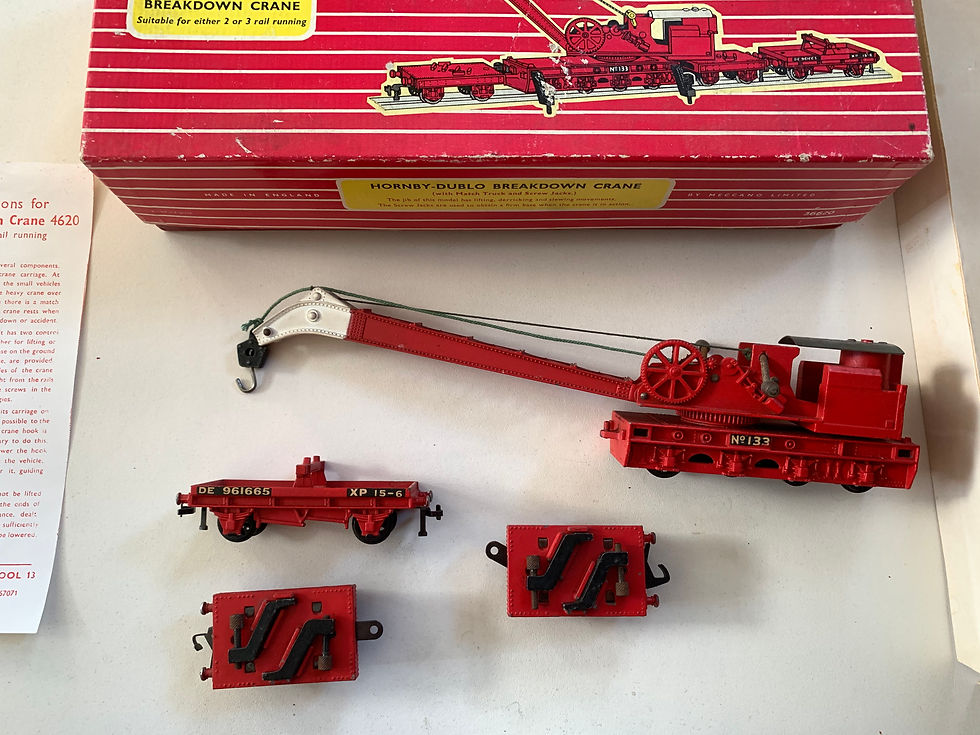 Thumbnail: 4620 BREAKDOWN CRANE SET - INCLUDES JACKS - BOXED