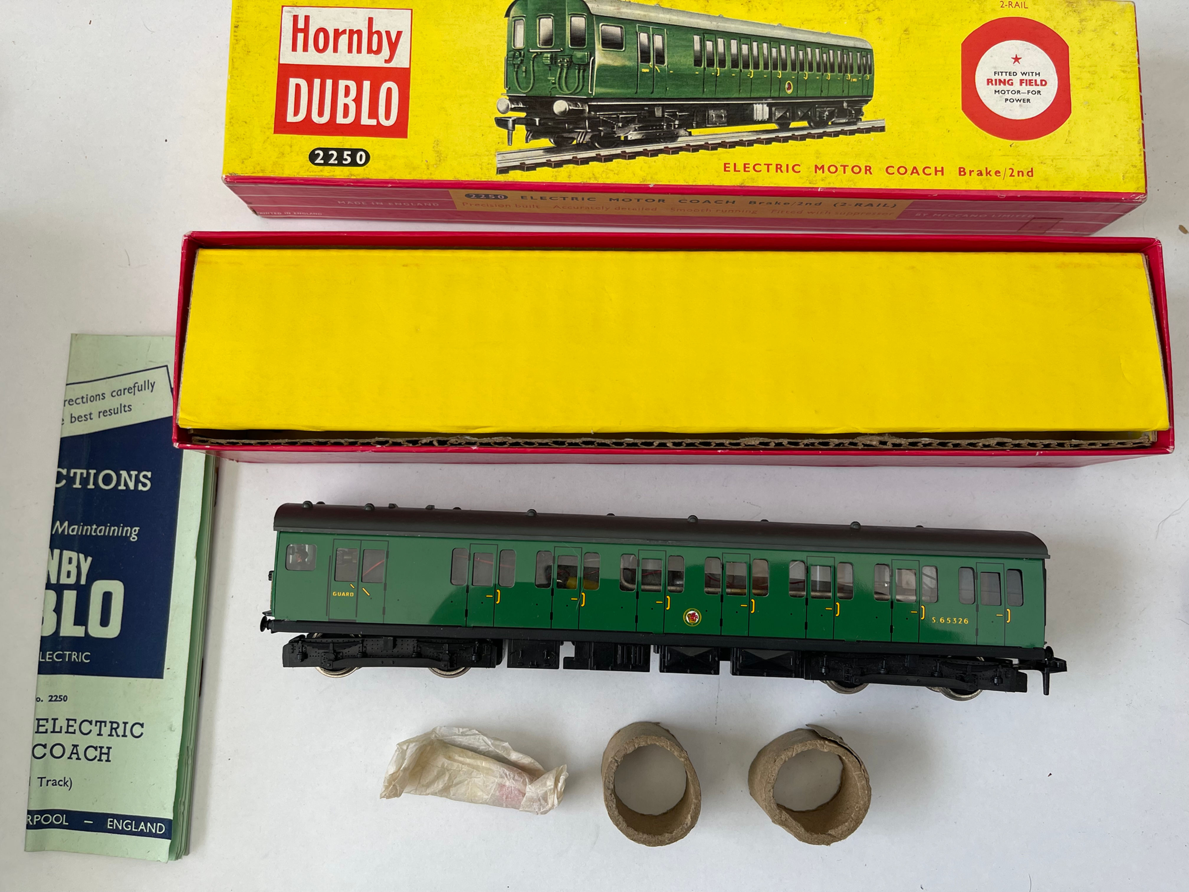2250 ELECTRIC MOTOR COACH BRAKE / 2ND S65326 - BOXED