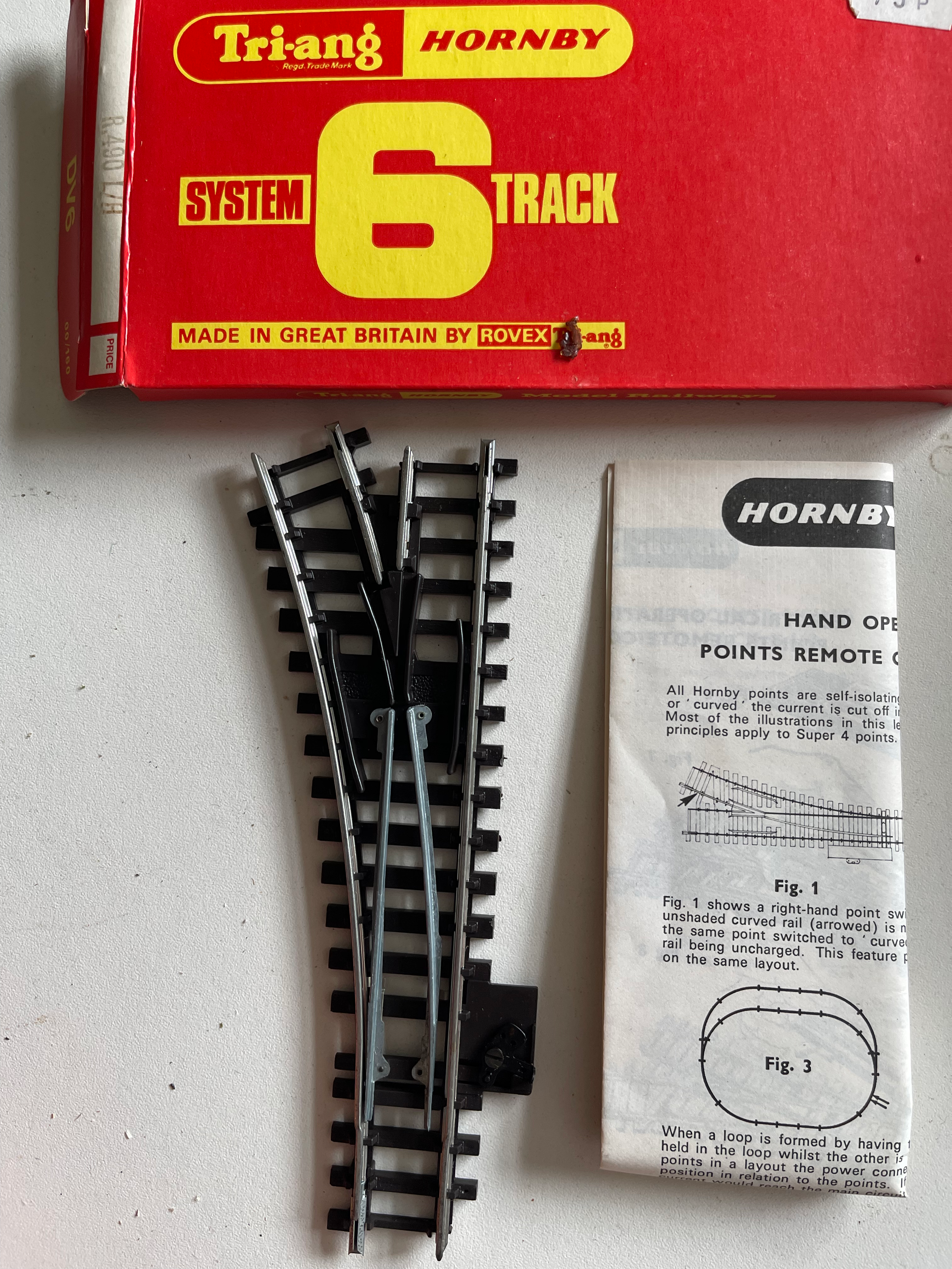 R.490 LEFT HAND POINT HAND OPERATED SUPER 4