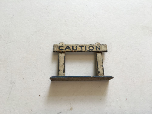 TRACKSIDE SIGN - CAUTION | jwmodelrailways