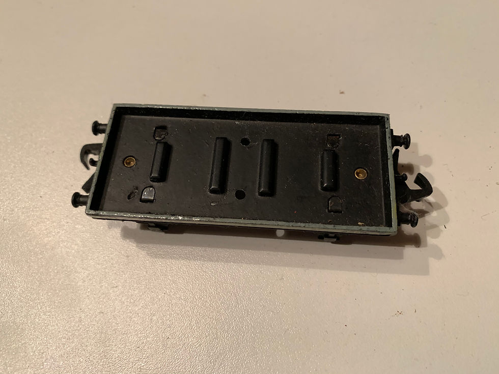 Thumbnail: D1 LOW SIDED WAGON M486 (NO LOAD) (PLASTIC COUPLINGS)