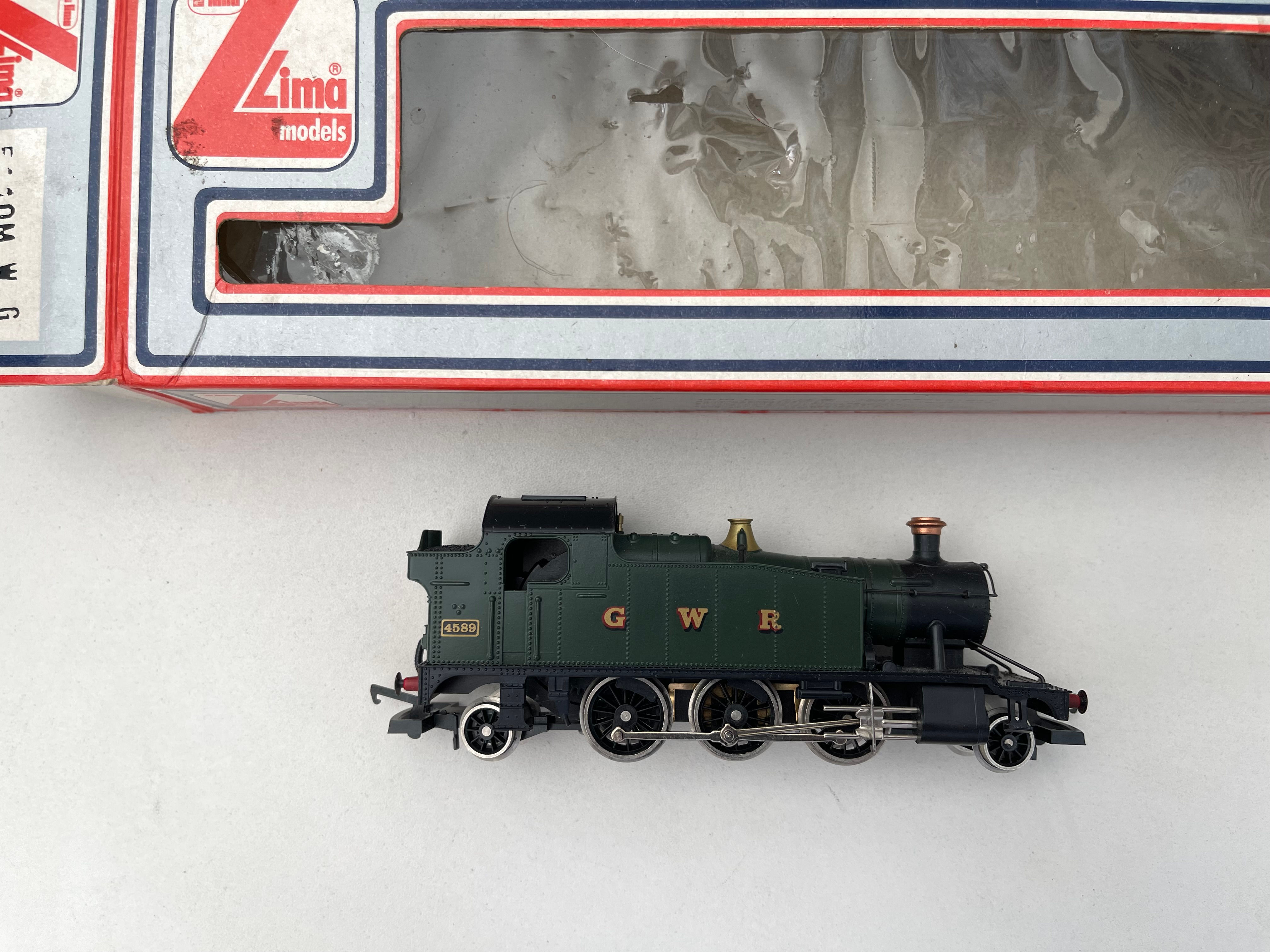 205110MWG GWR CLASS 45XX 2-6-2T PRAIRIE TANK LOCOMOTIVE 4589