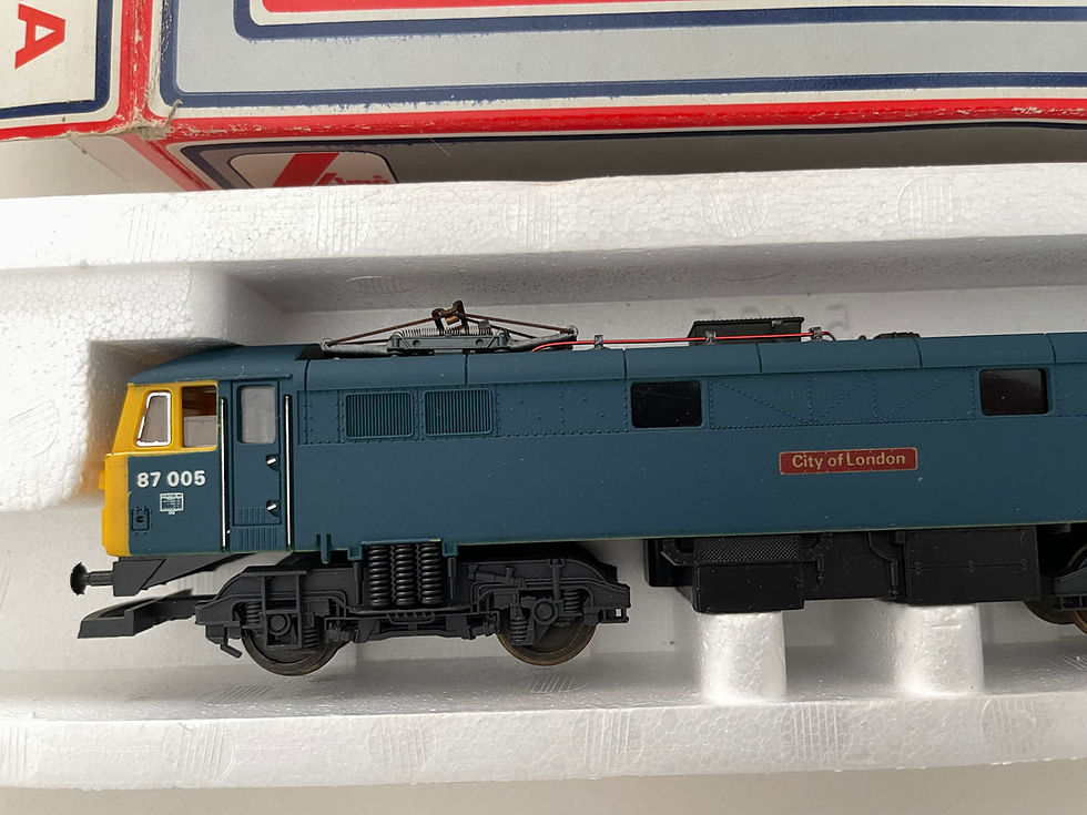 Thumbnail: 205125 CLASS 87 DIESEL LOCOMOTIVE BR BLUE CITY OF LONDON