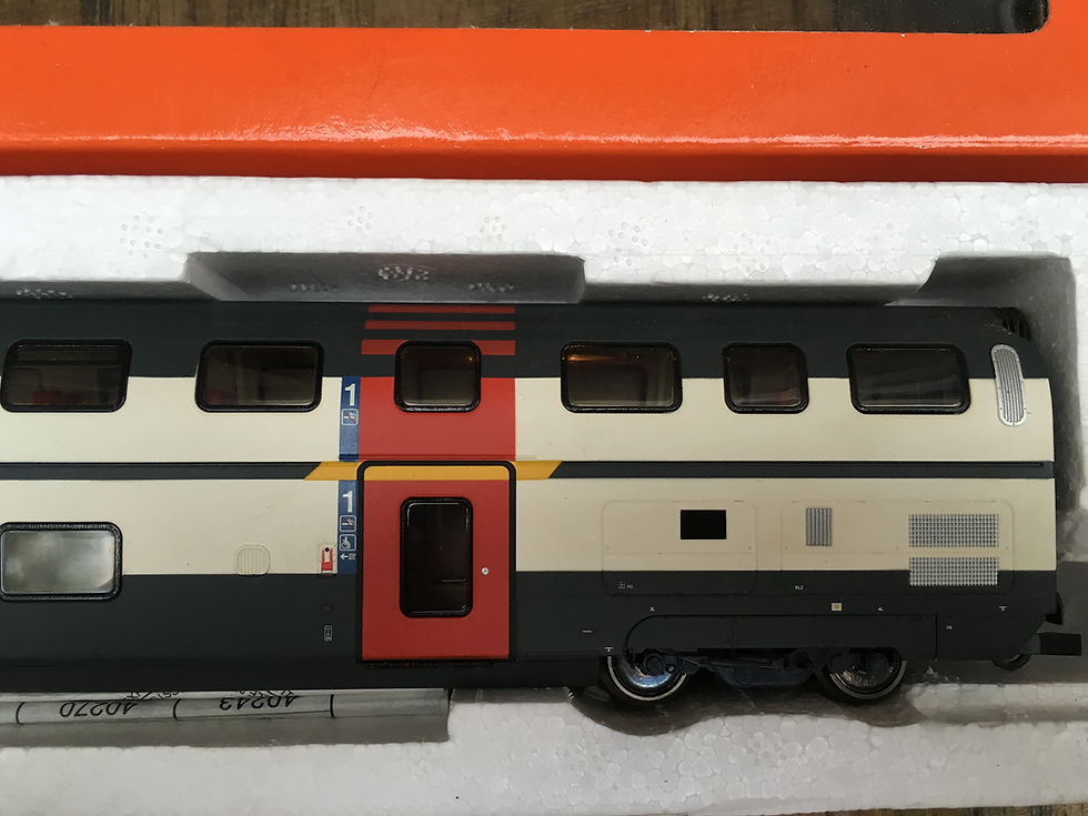 Thumbnail: ROCO 45461 SBB 1ST CLASS DOUBLE DECKER COACH