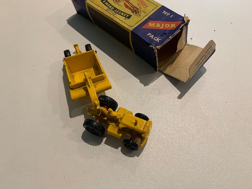 Thumbnail: LESNEY No1 CATERPILLAR EARTH SCRAPER - BOXED