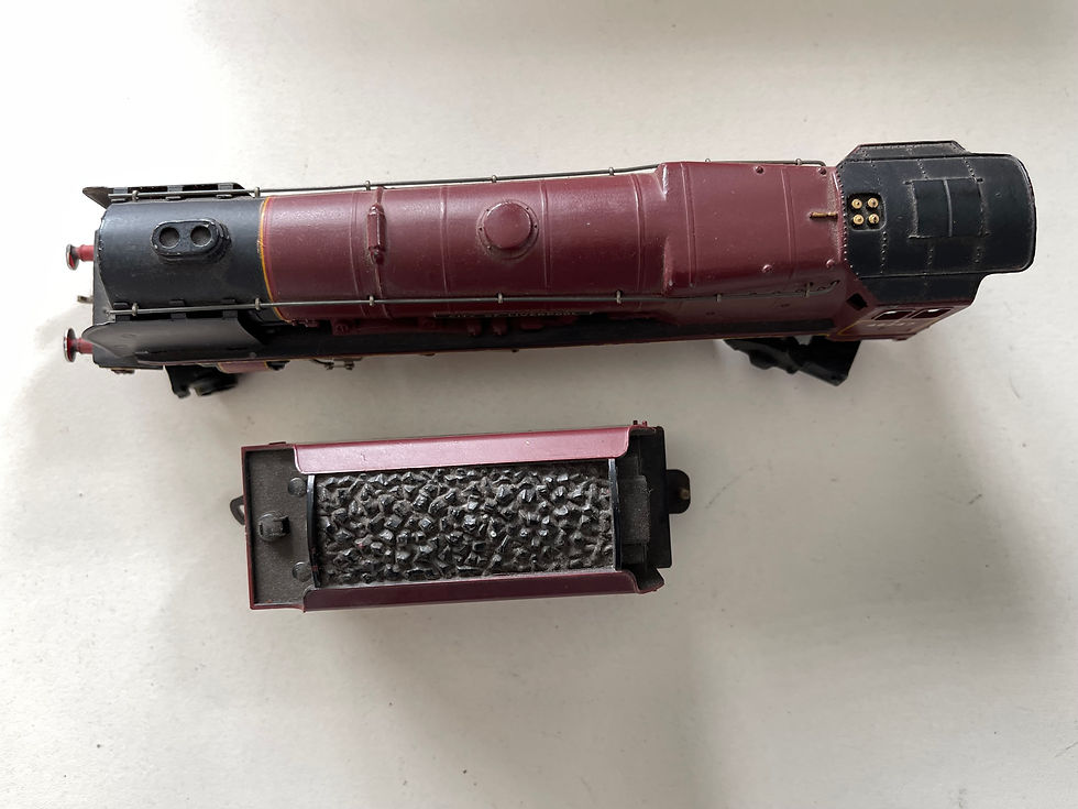 Thumbnail: 2-RAIL 3226 BR MAROON CITY OF LIVERPOOL 46247 LOCOMOTIVE & TENDER