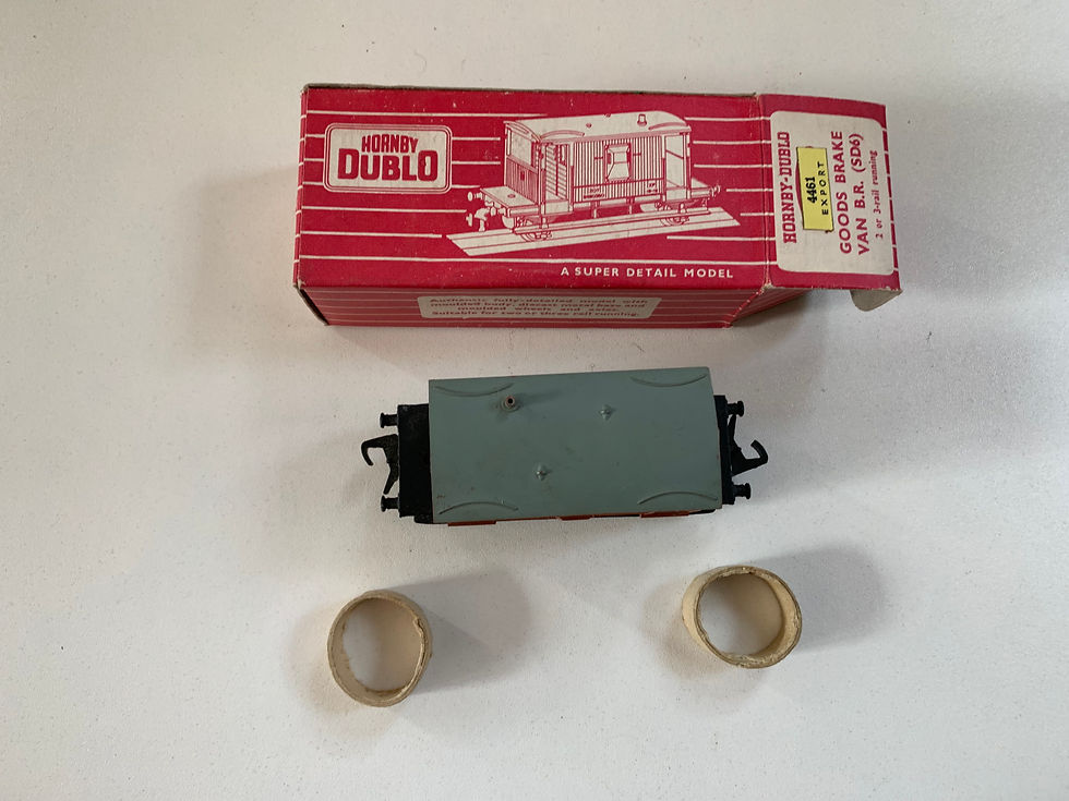 Thumbnail: 4461 EXPORT (4311) SD6 GOODS BRAKE VAN B.R. (plastic couplings)