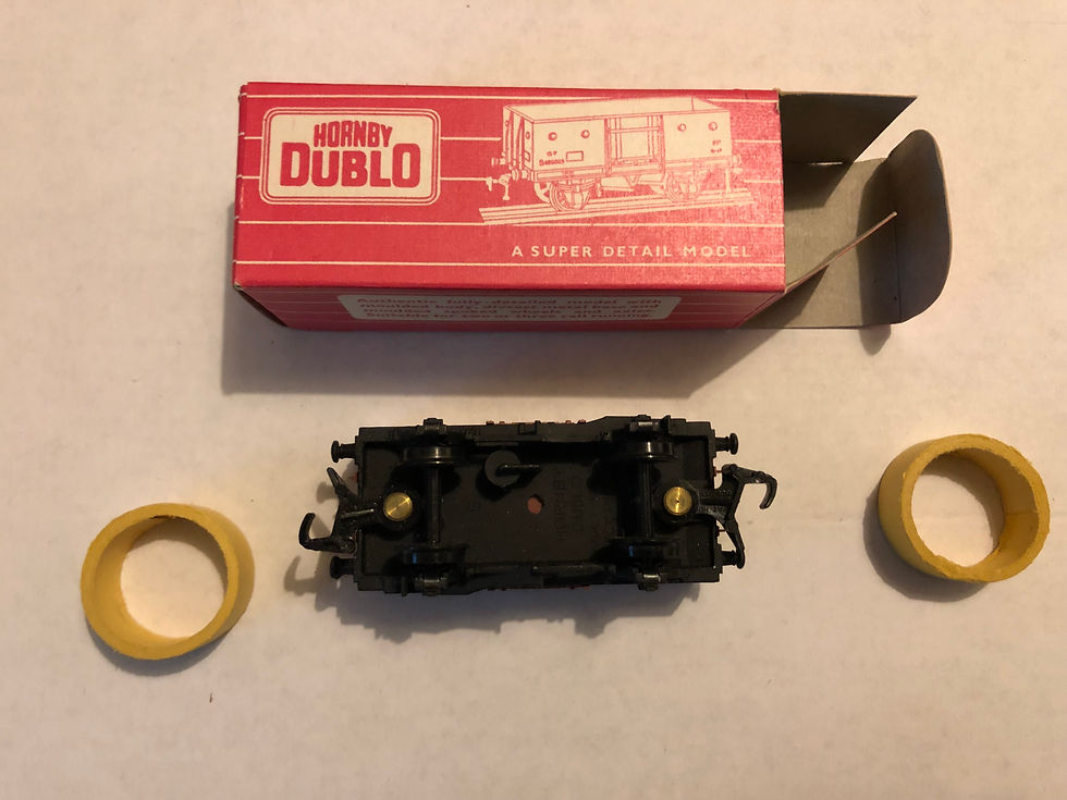 Thumbnail: 4640 GOODS WAGON STEEL TYPE (SD6) BOXED - (plastic couplings)