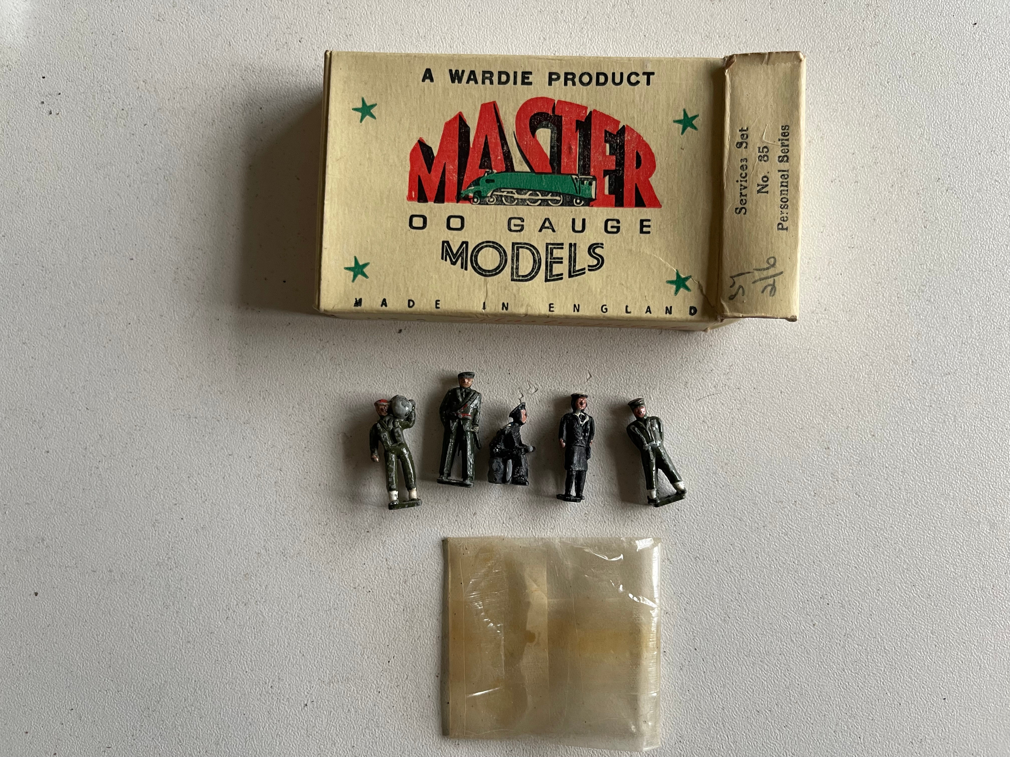 WARDIE MASTER MODELS No 85 SERVICES SET