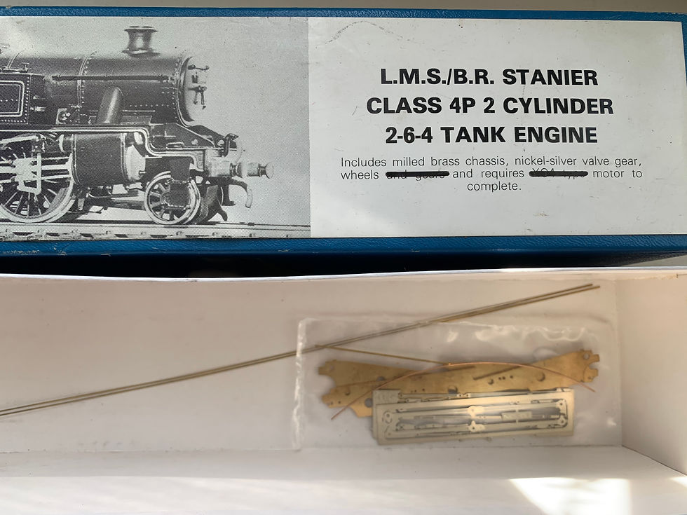 Thumbnail: NU-CAST OO GAUGE - NC221 LMS/BR STANIER 4P 2 CYL. 2-6-4T LOCOMOTIVE KIT