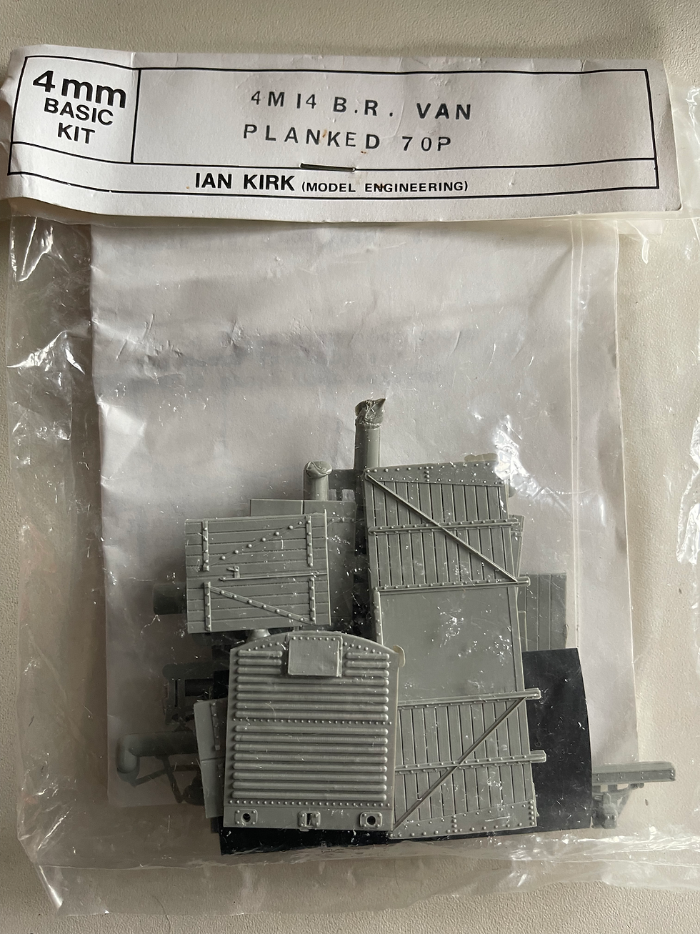 Thumbnail: IAN KIRK 4M14 B.R. PLANKED VAN 70P