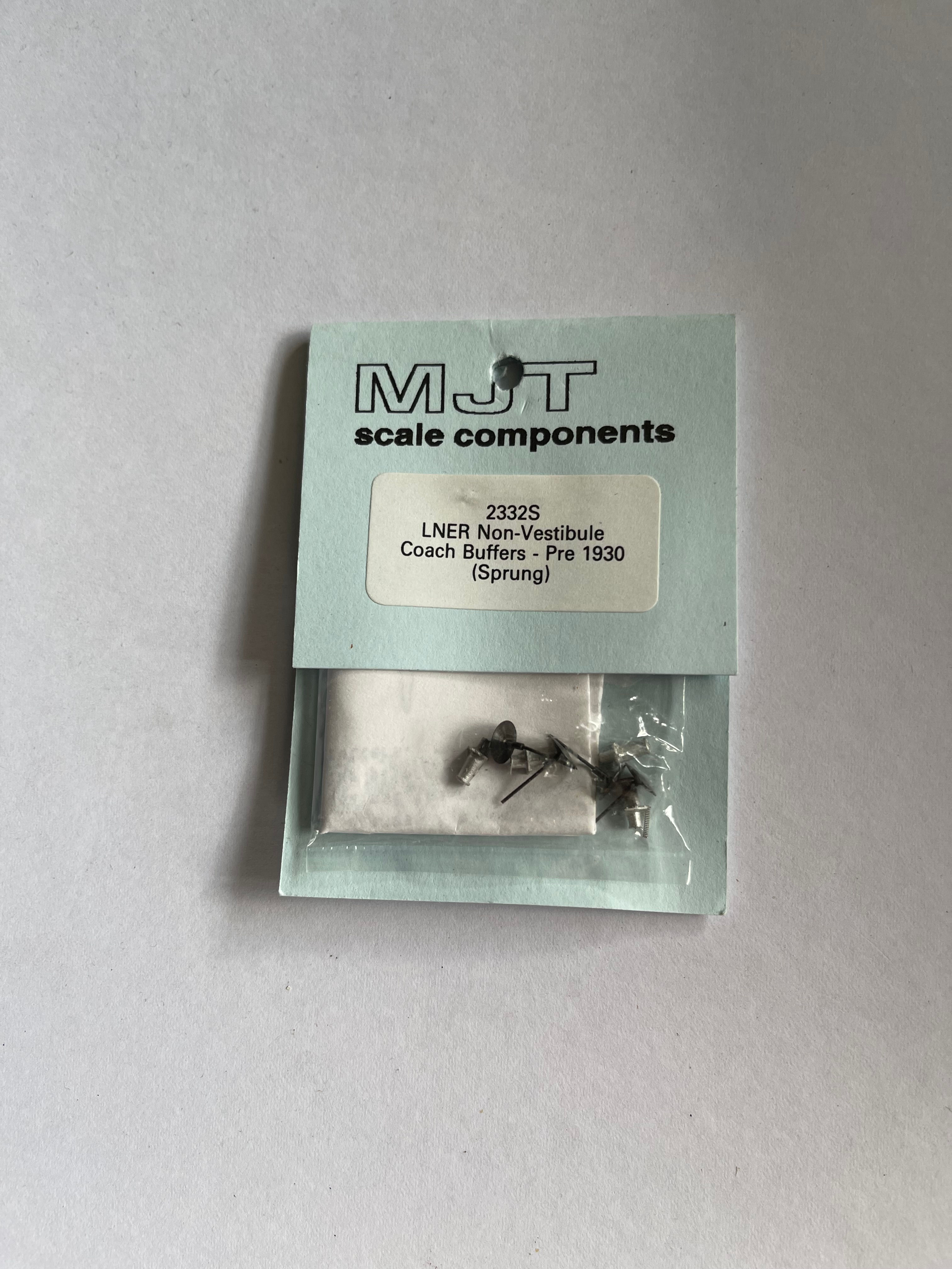 MJT - 2332S LNER NON-VESTIBULE COACH BUFFERS (SPRUNG)