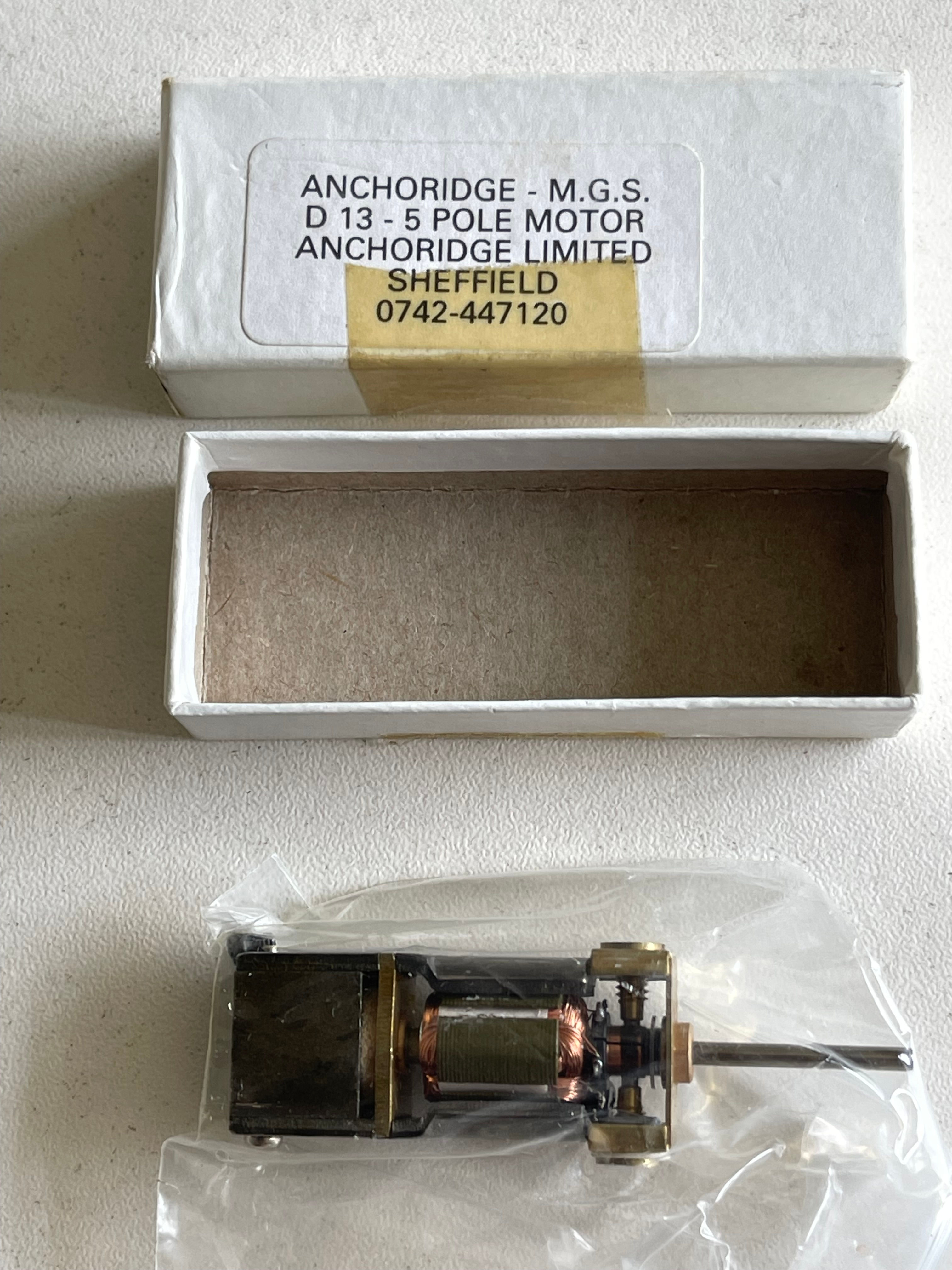 ANCHORAGE M.G.S. DS 13 5 POLE MOTOR
