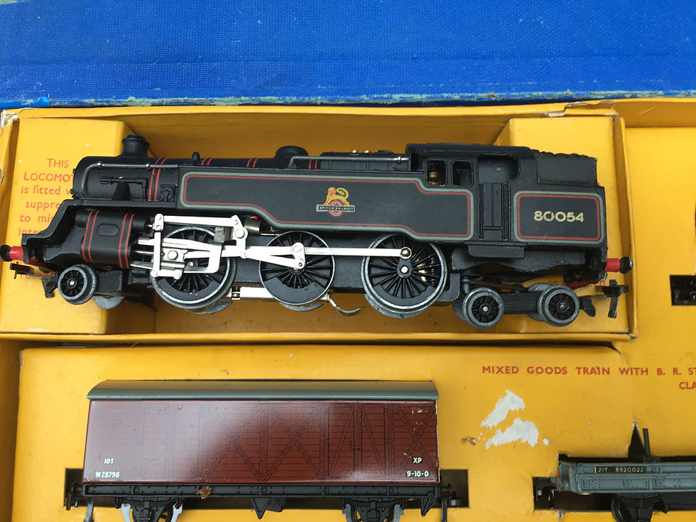 Thumbnail: EDG19 2-6-4 TANK 80054 GOODS TRAIN SET