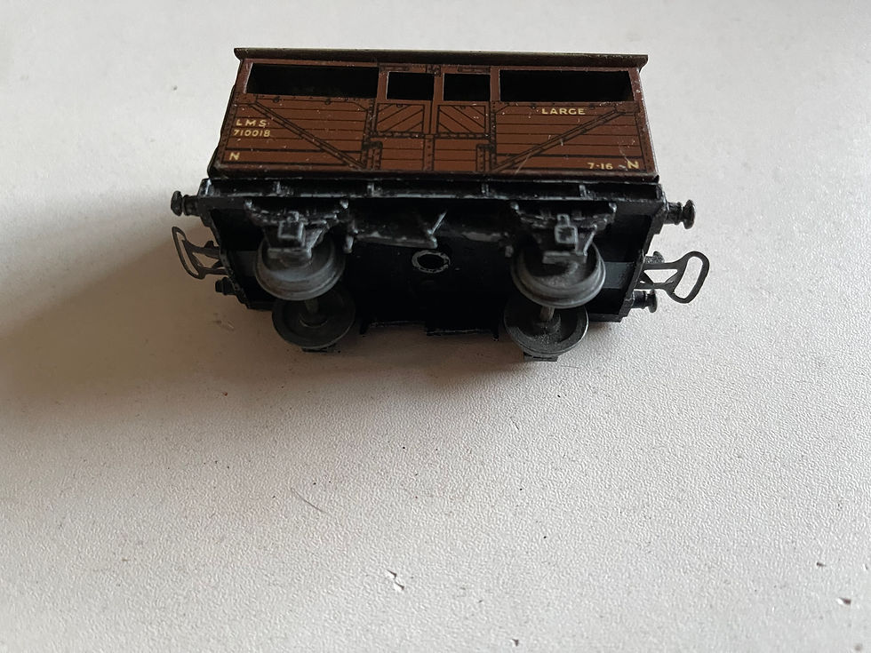 Thumbnail: PRE WAR LMS CATTLE WAGON - UNBOXED