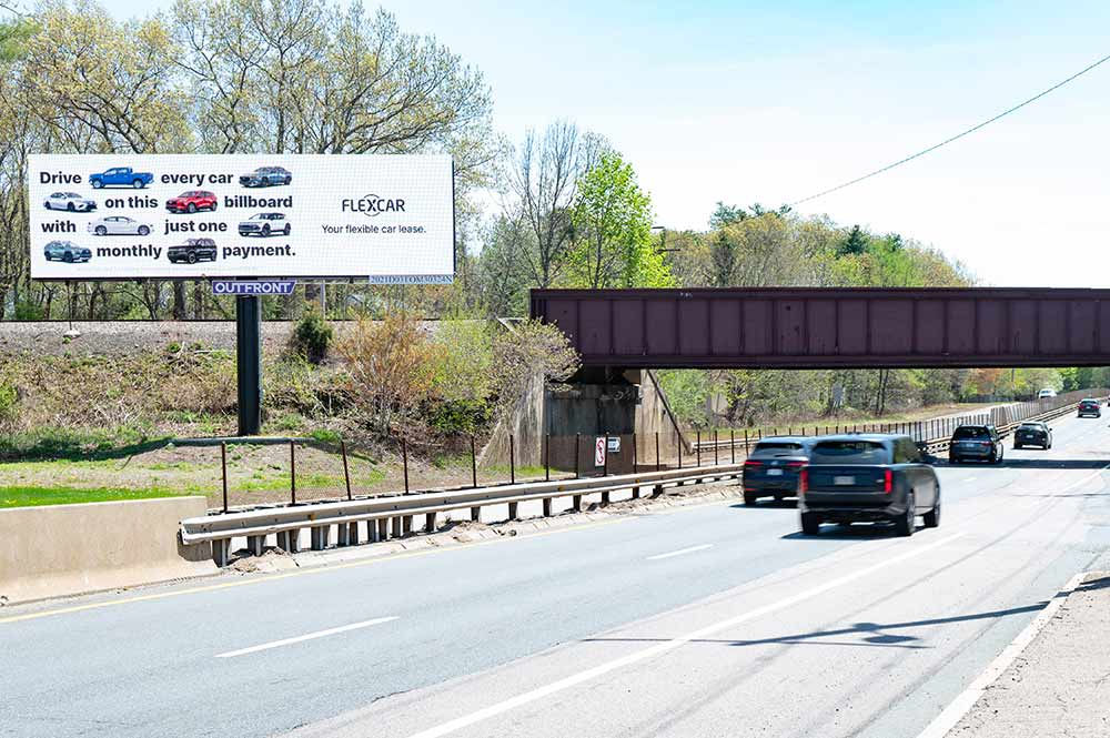 Billboards in Atlanta and Boston for Flexcar